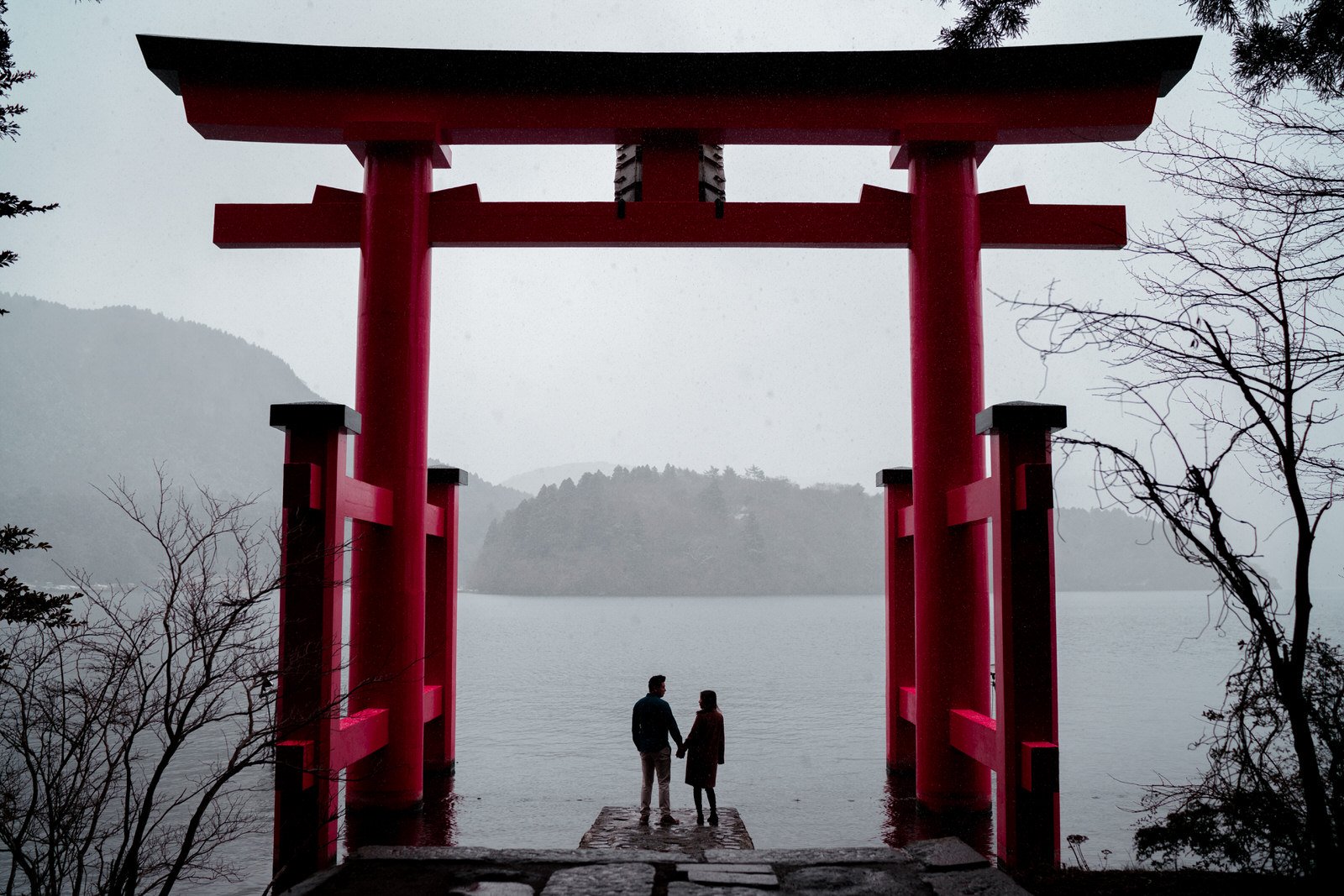 Photo My Tokyo Pre Wedding Hakone Japan Lake Snow Winter Vacation Travel Photography (2).jpg
