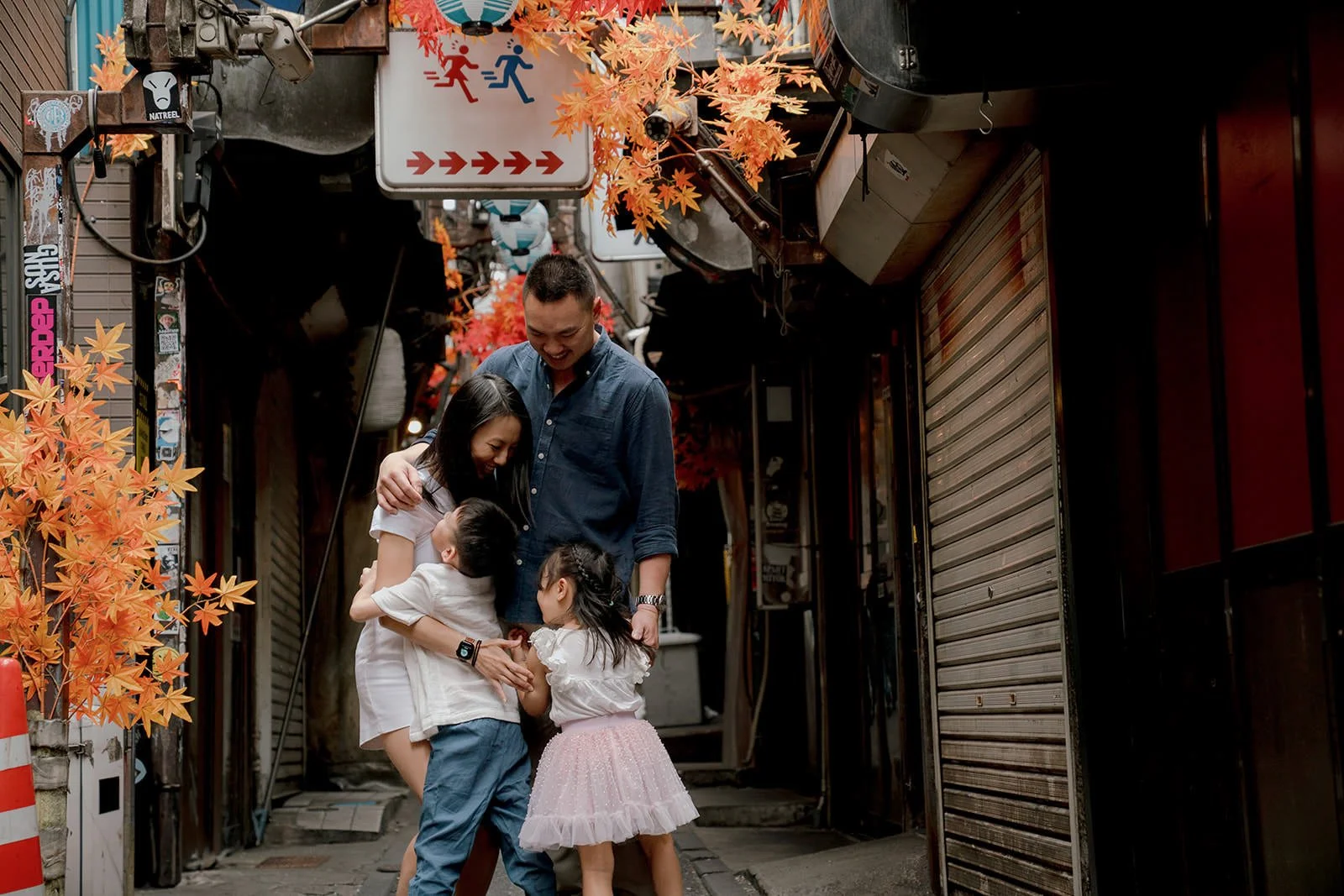 Family photoshoot in Tokyo