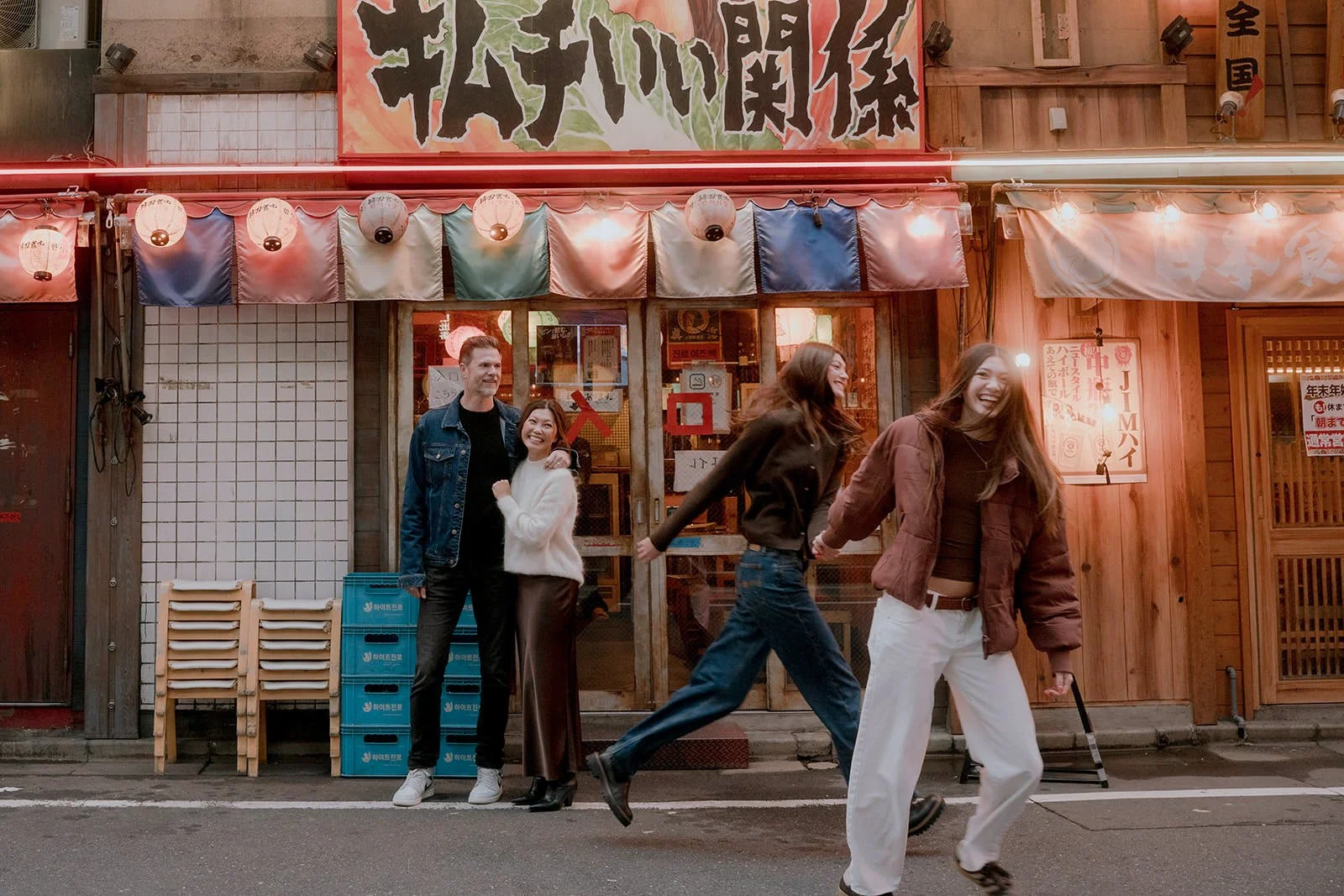 Family photoshoot in Tokyo