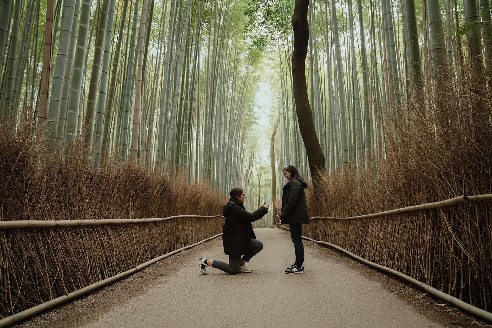 Proposal photoshoot in Kyoto