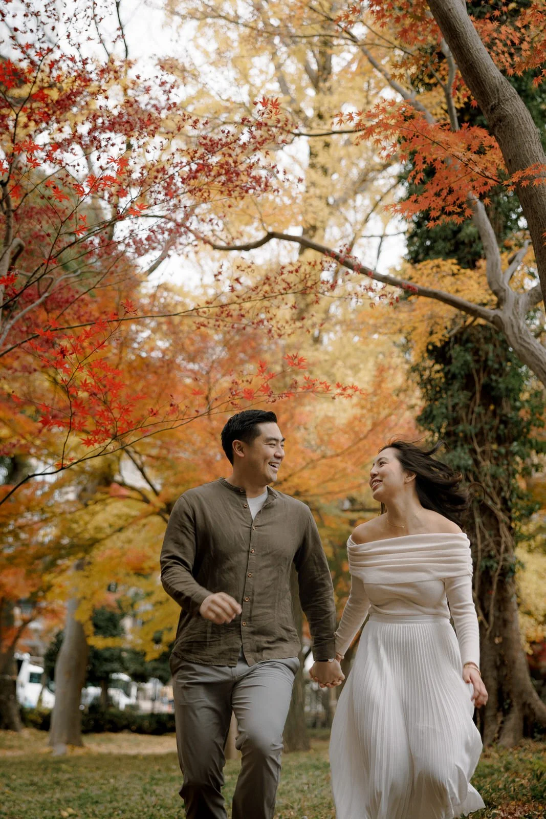 Autumn couples photoshoot by Photo My Tokyot