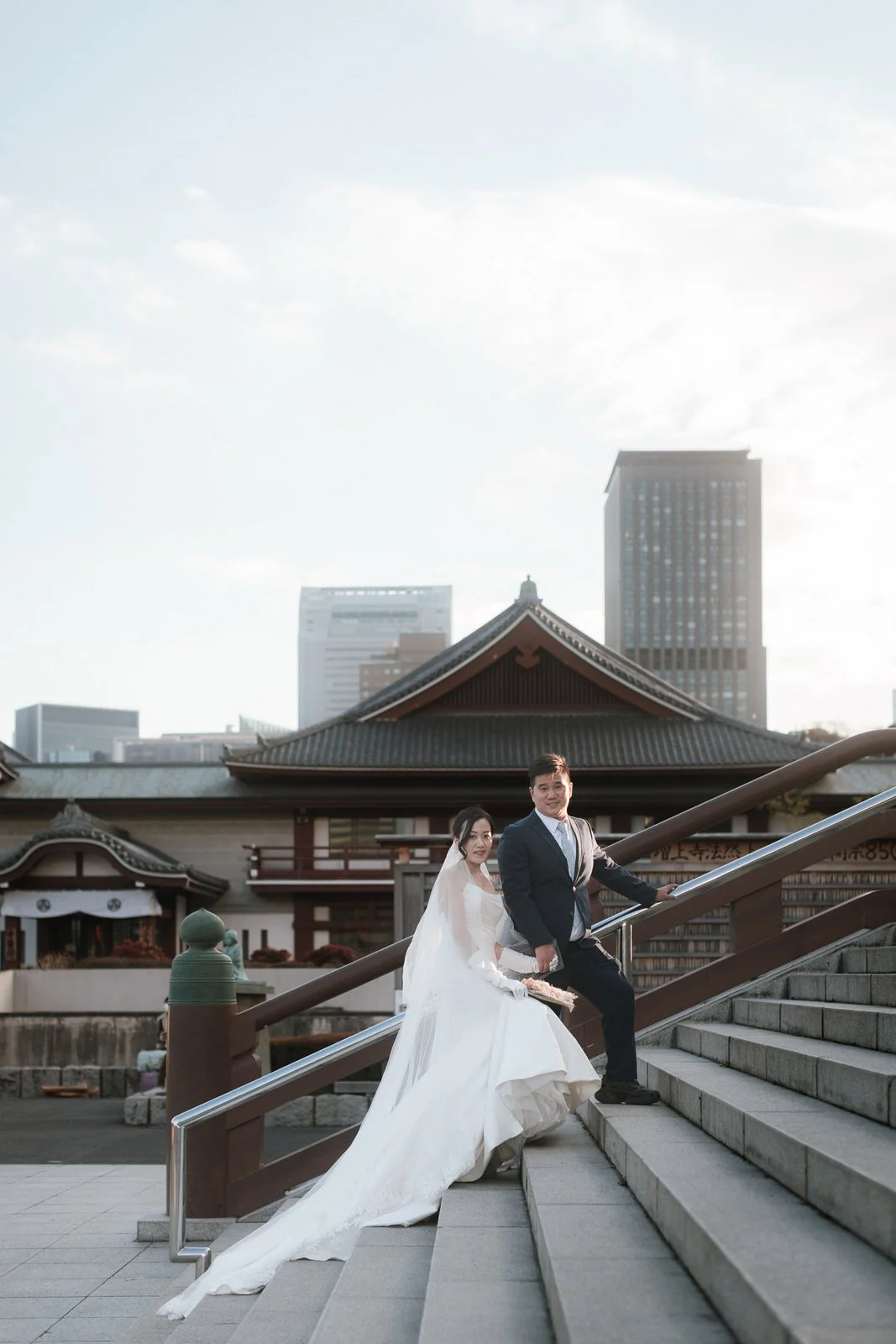Temple pre wedding photoshoot by Photo My Tokyo