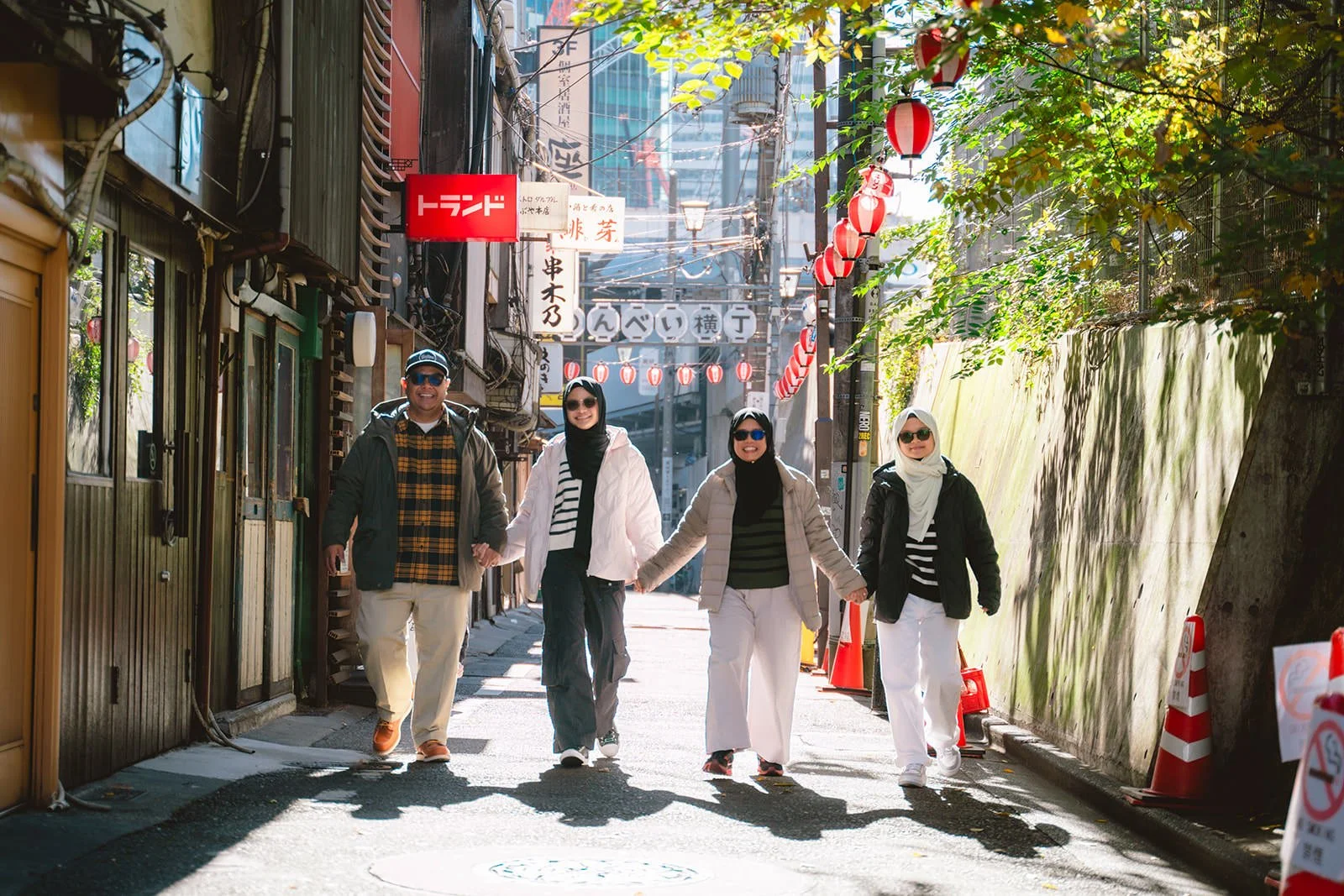 Family photoshoot in Tokyo Shibuya