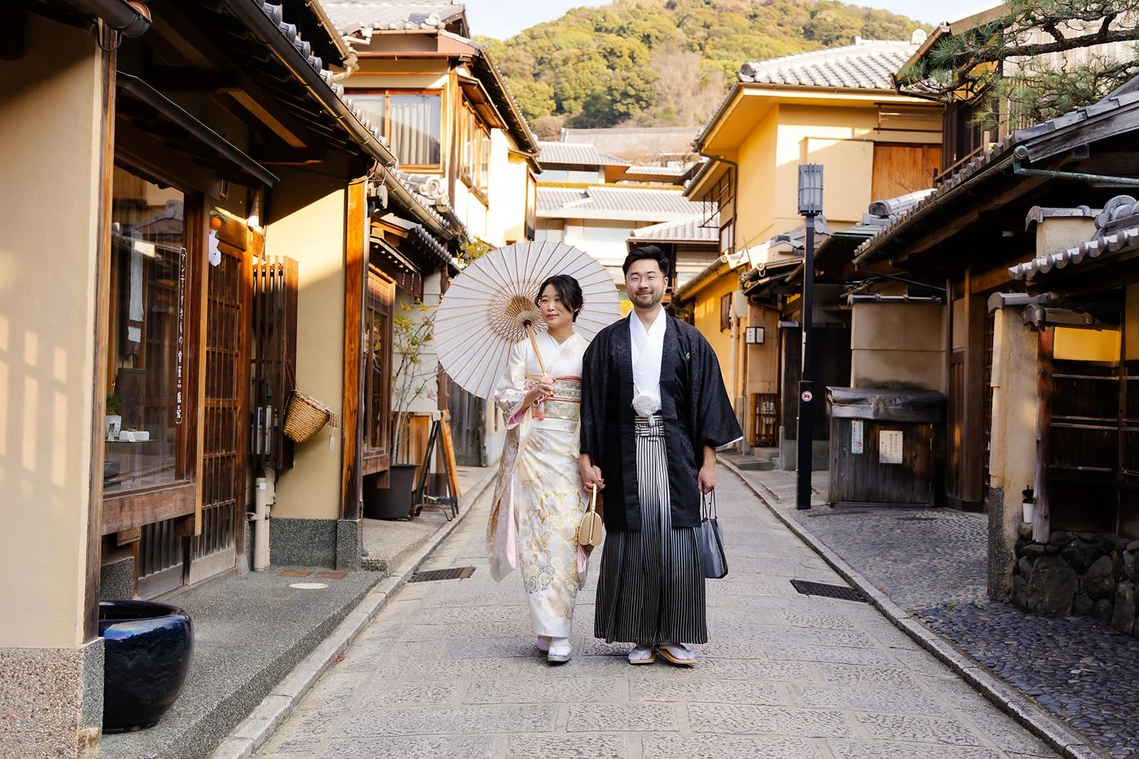 Couples kimono photoshoot in Kyoto by Photo My Tokyo