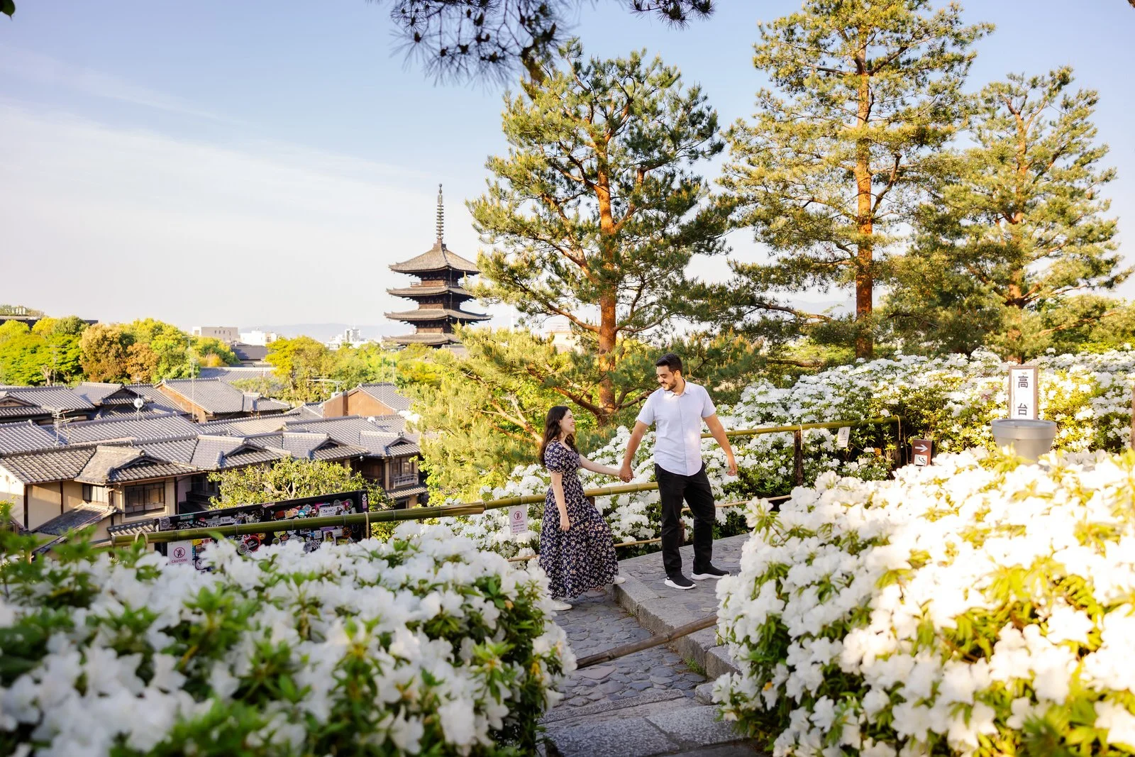 Couple photoshoot summer Kyoto