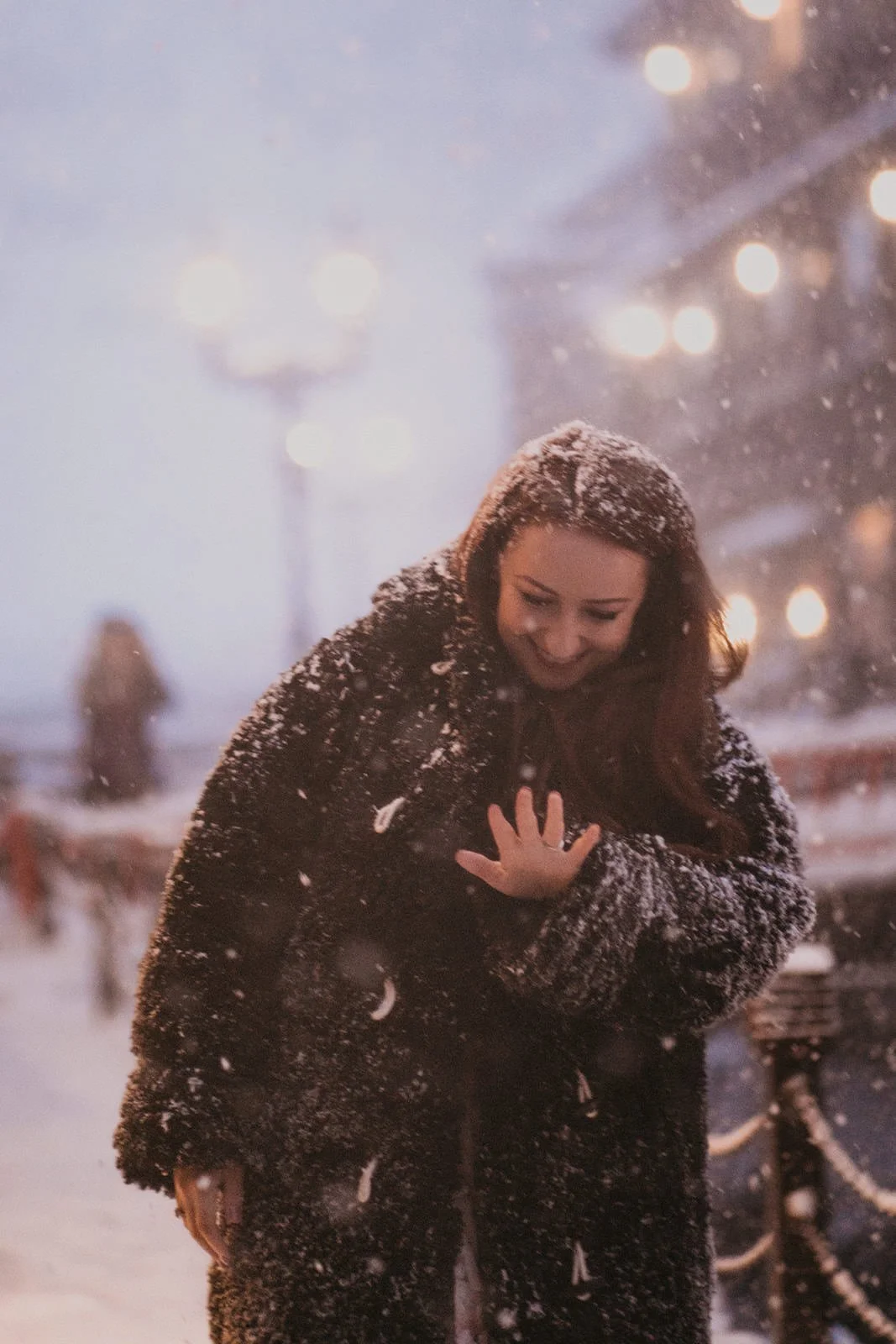 Proposal photoshoot in snowy Ginzan Onsen, photo 10