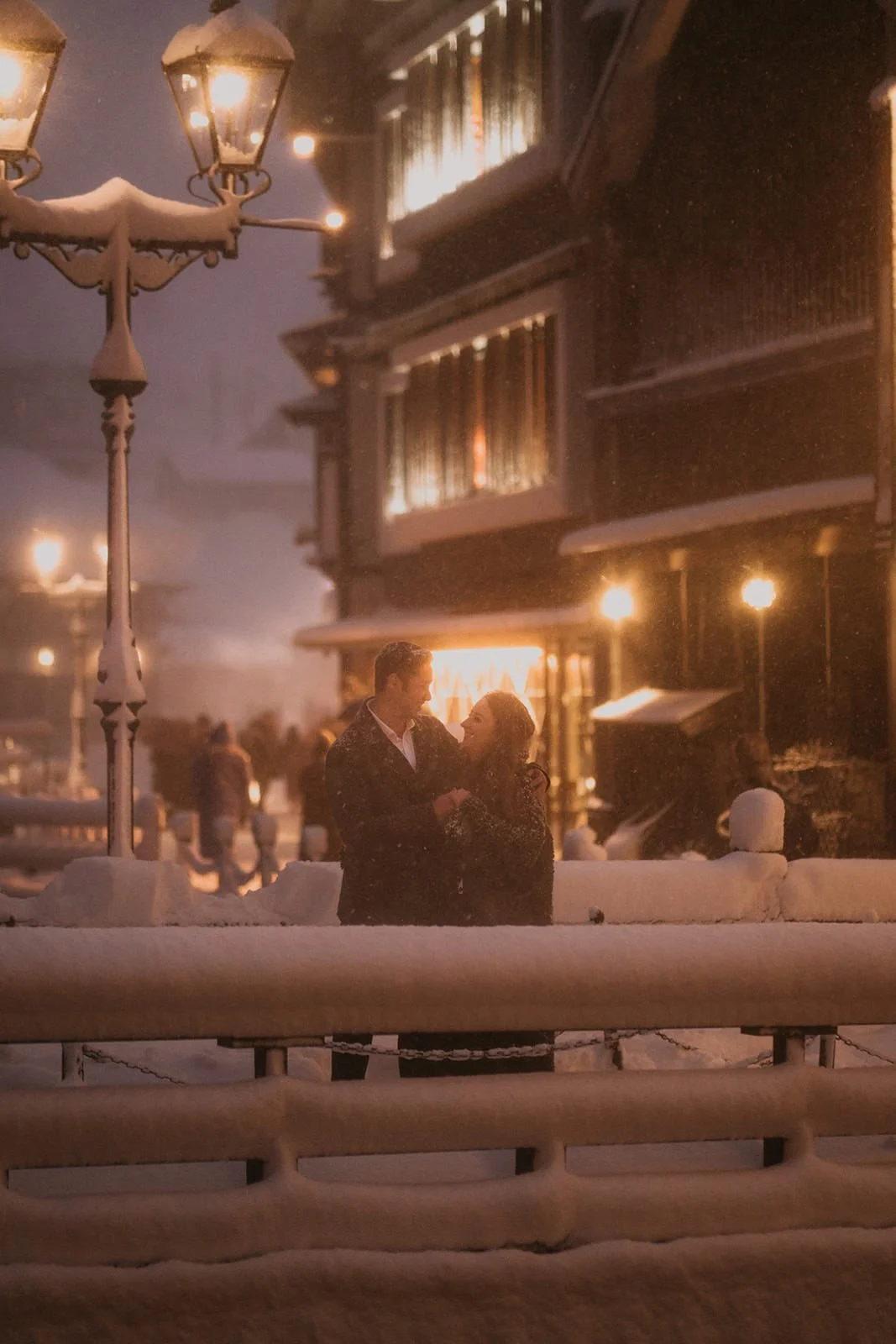 Proposal photoshoot in snowy Ginzan Onsen, photo 17