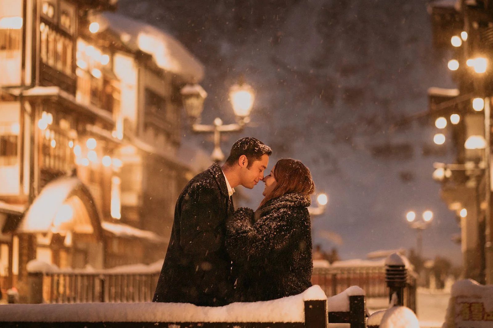 Proposal photoshoot in snowy Ginzan Onsen, photo 20