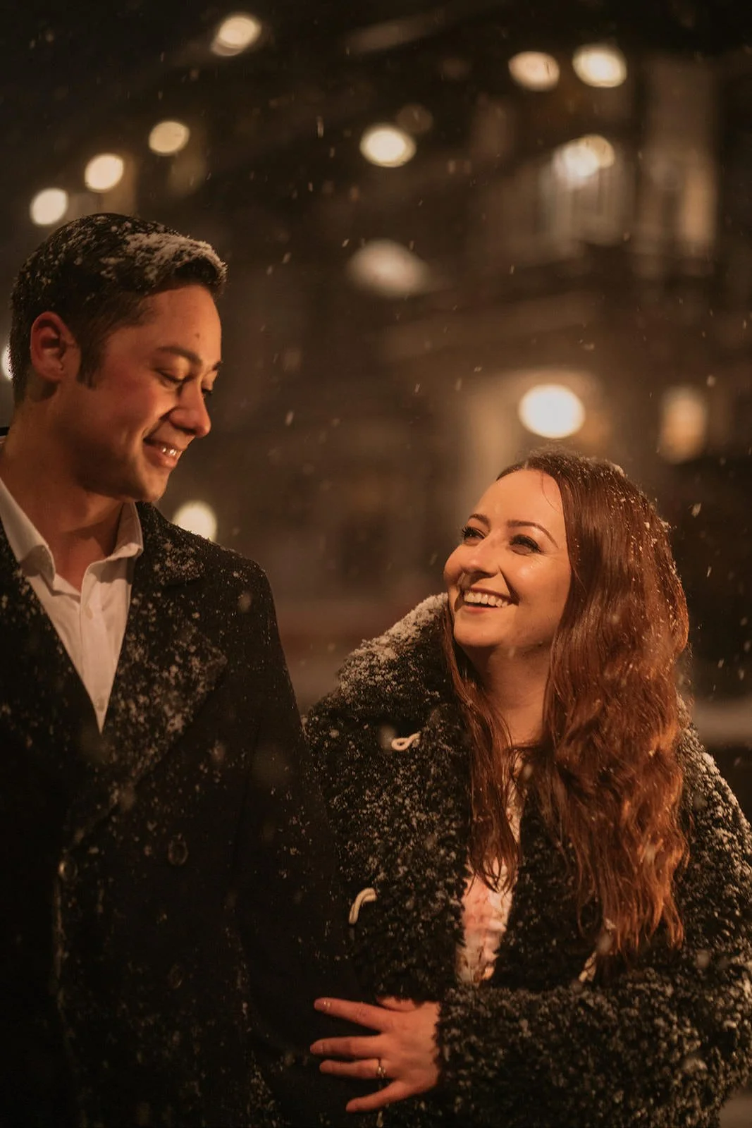 Proposal photoshoot in snowy Ginzan Onsen, photo 21