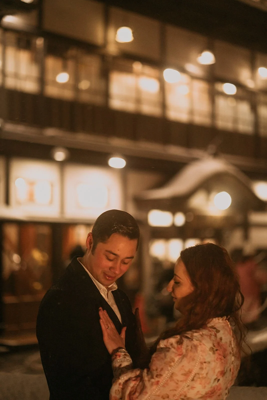 Proposal photoshoot in snowy Ginzan Onsen, photo 24
