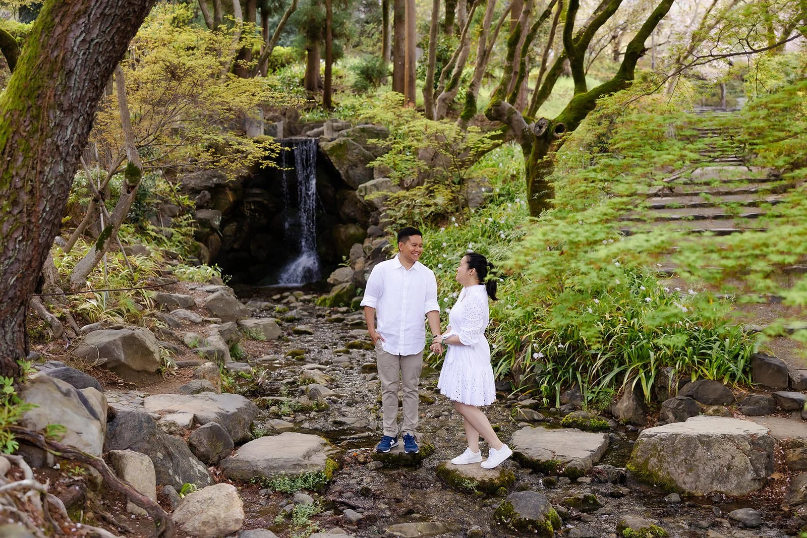 Proposal photoshoot at Maruyama Koen — cherry blossom