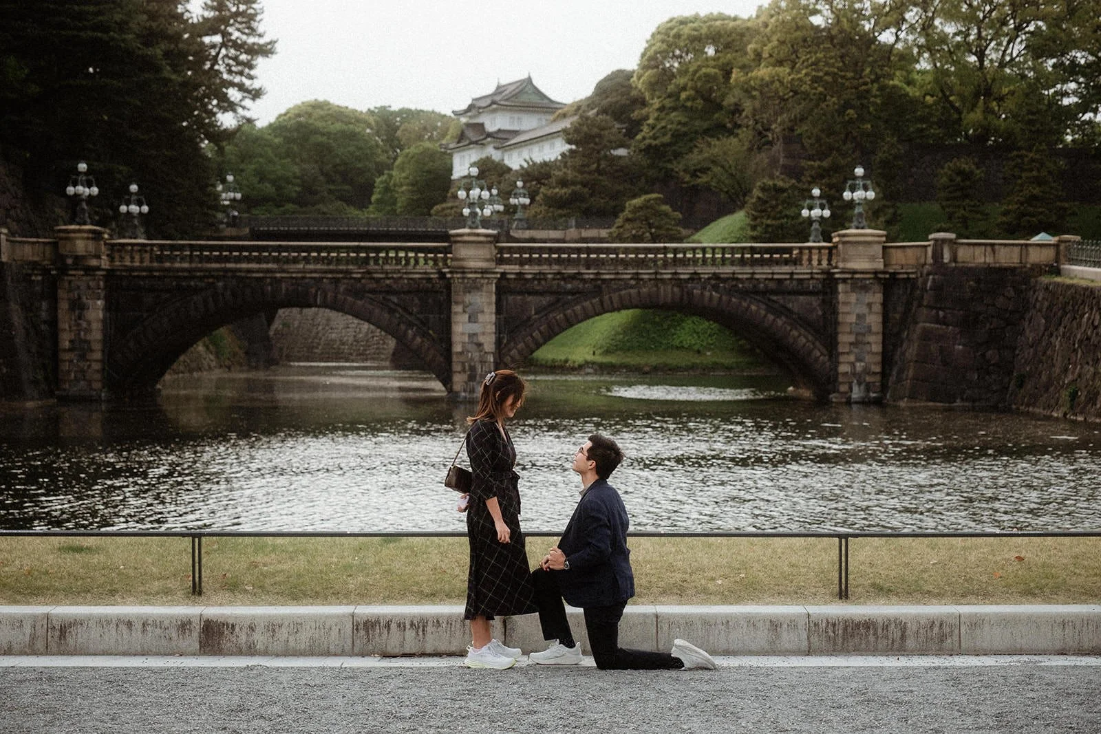 Proposal photoshoot at Imperial Palace