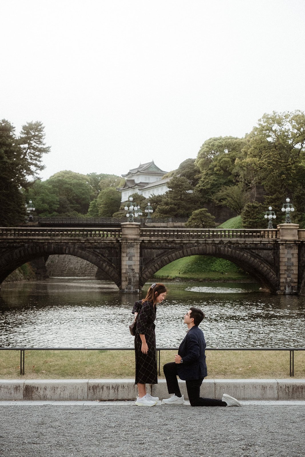 Proposal photoshoot at Imperial Palace