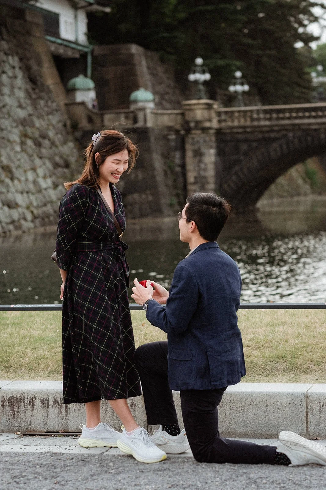 Proposal photoshoot at Imperial Palace