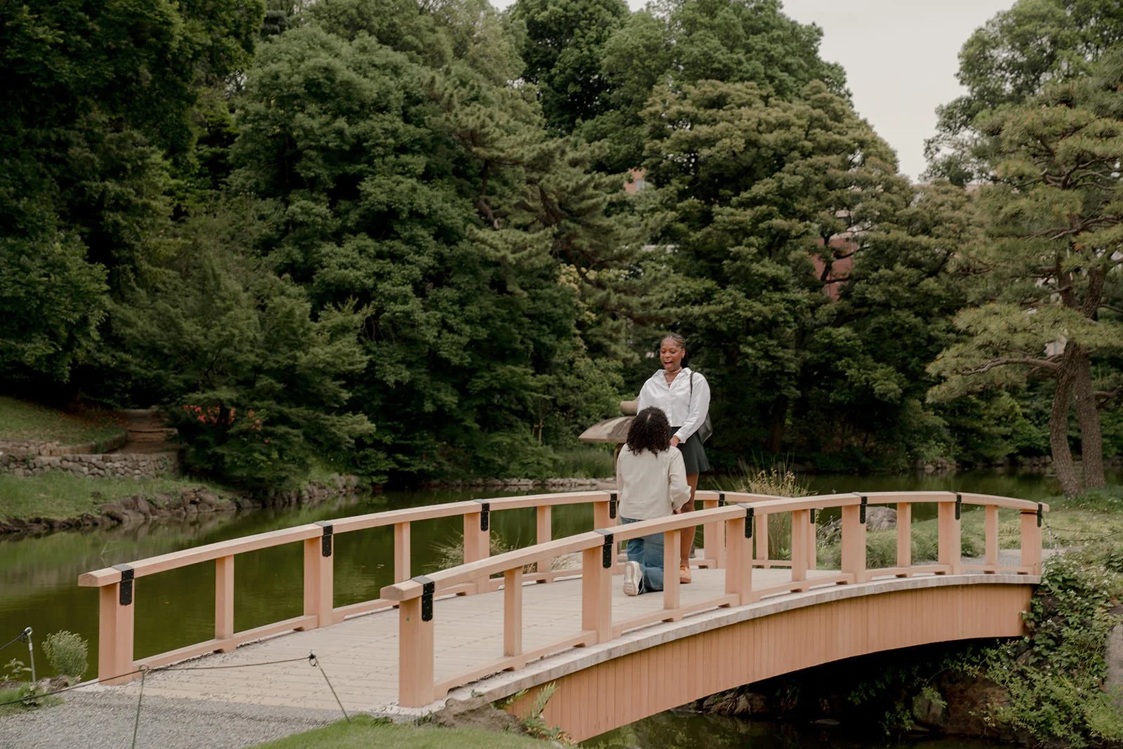 Proposal photoshoot at Shinjuku Gyoen