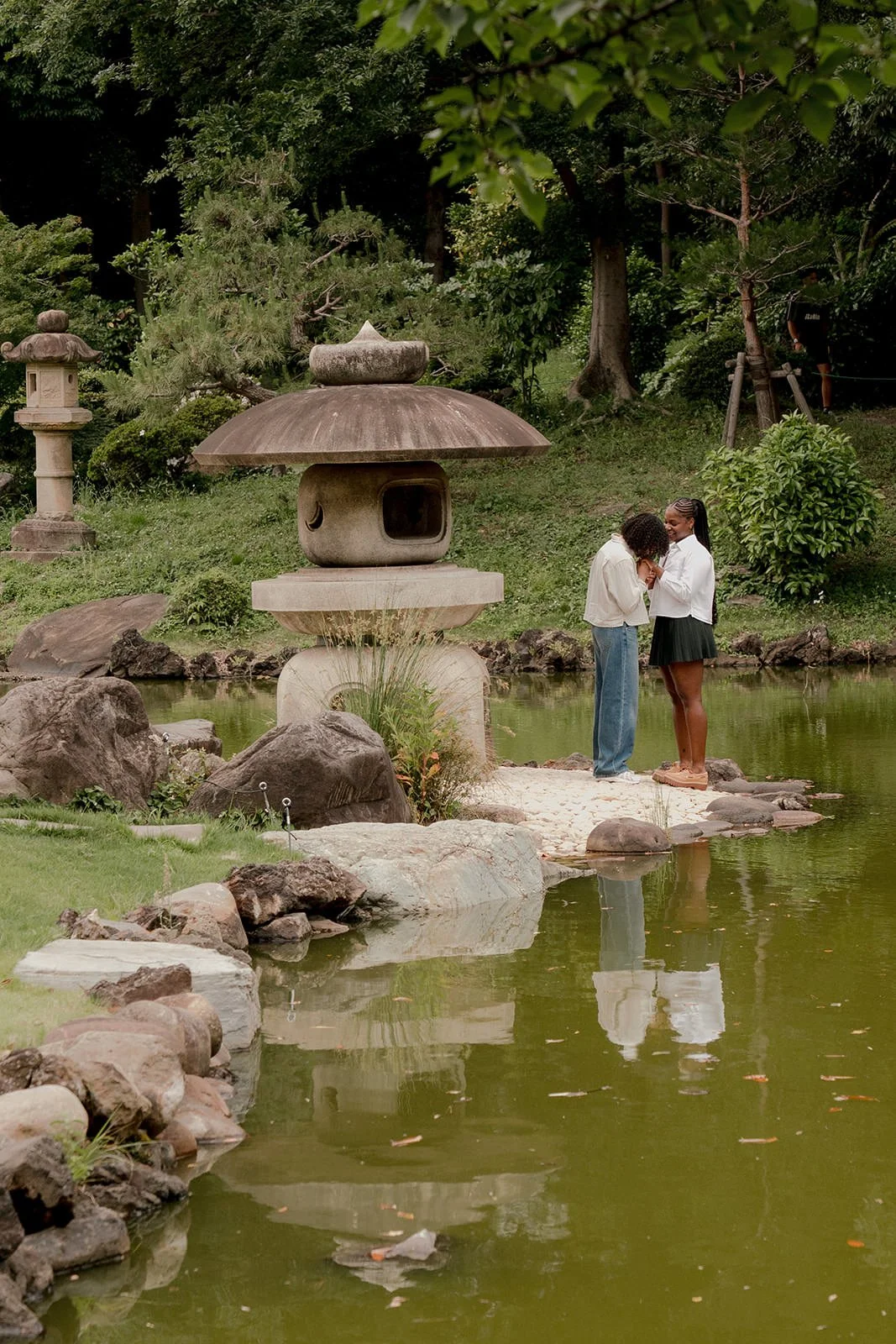 Proposal photoshoot at Shinjuku Gyoen