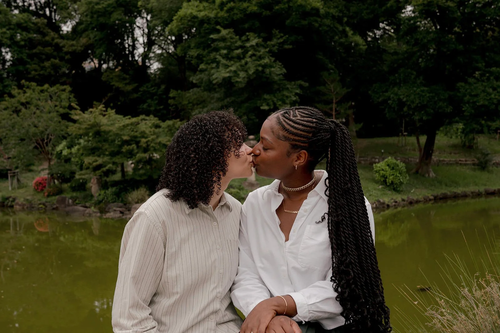 Proposal photoshoot at Shinjuku Gyoen