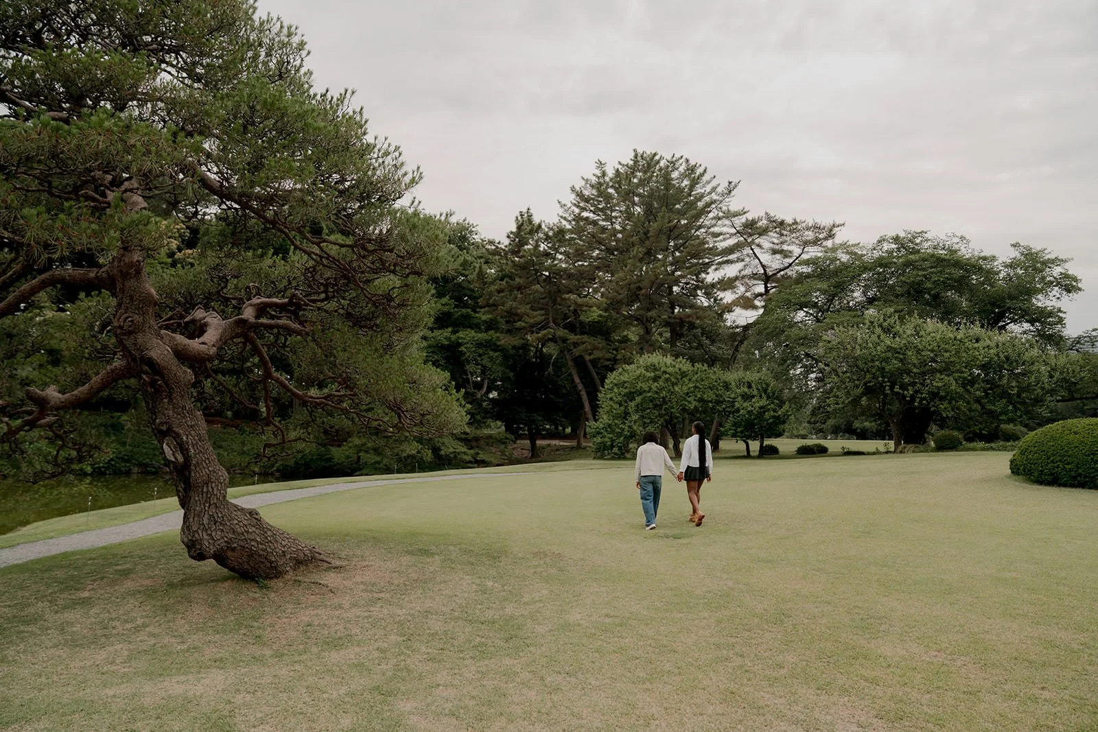 Proposal photoshoot at Shinjuku Gyoen