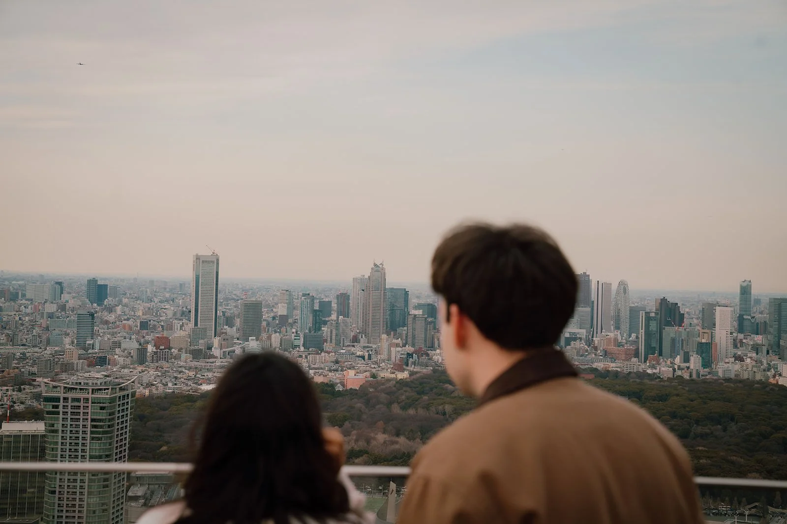 Proposal photoshoot at Shibuya Sky
