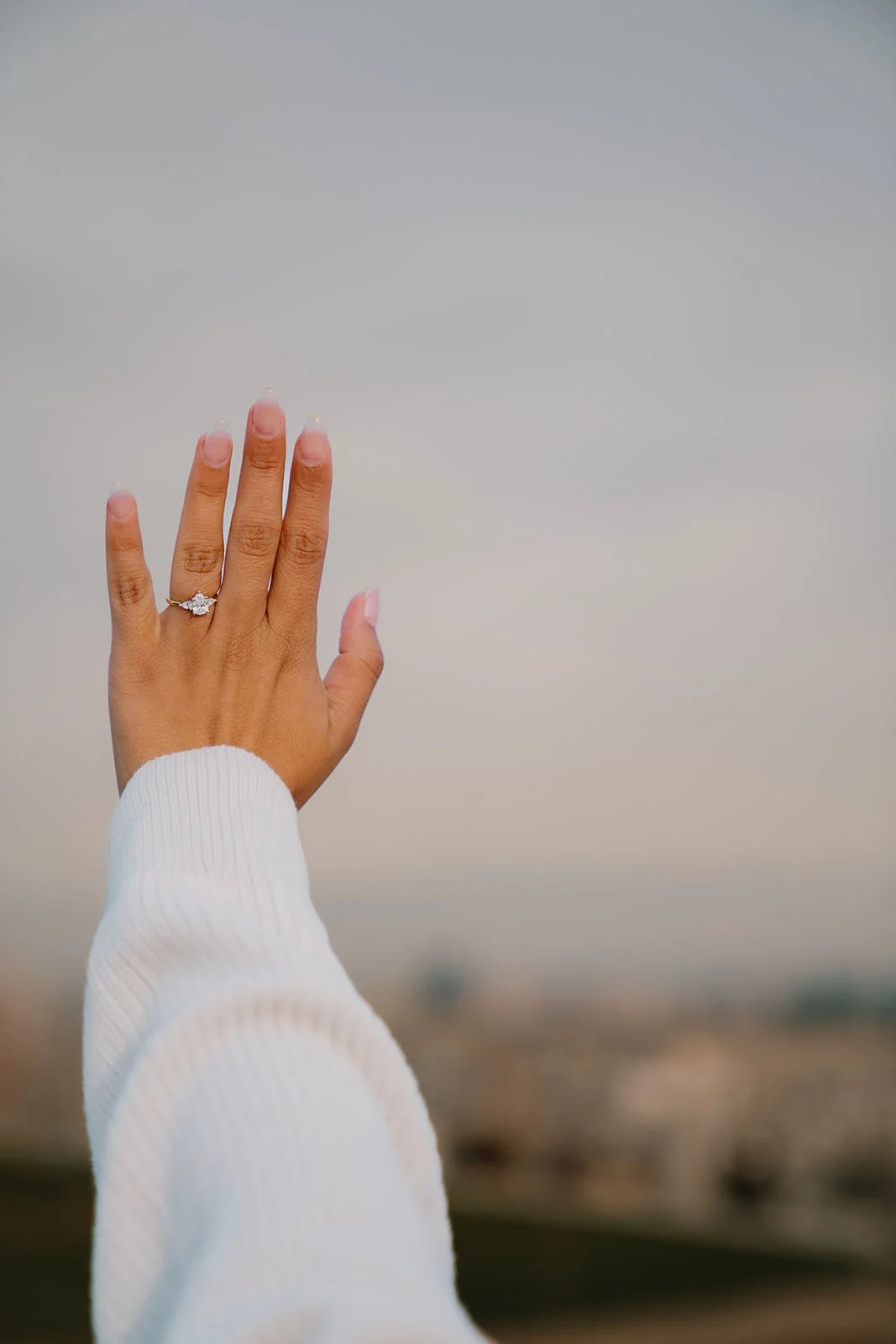 Proposal photoshoot at Shibuya Sky