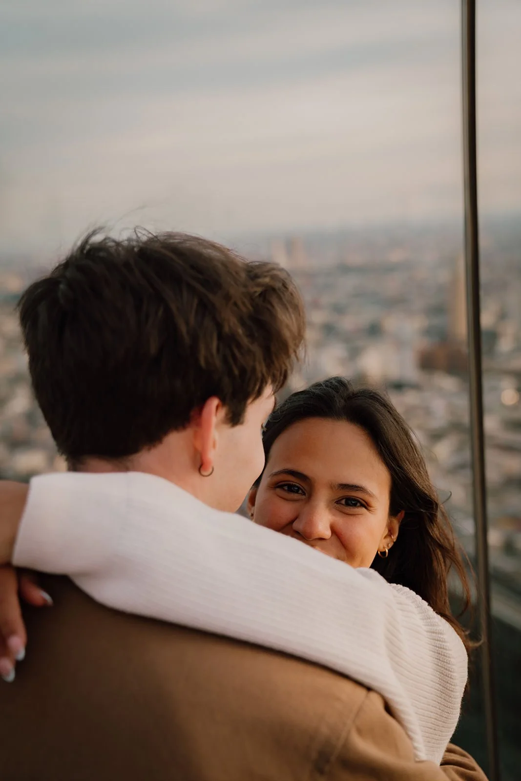 Proposal photoshoot at Shibuya Sky