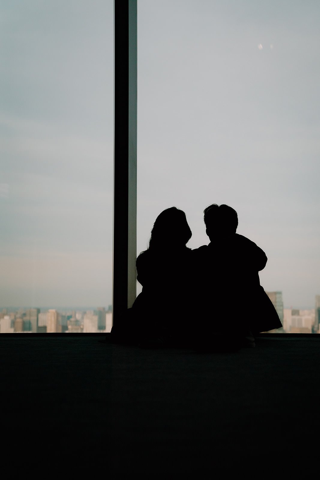 Proposal photoshoot at Shibuya Sky