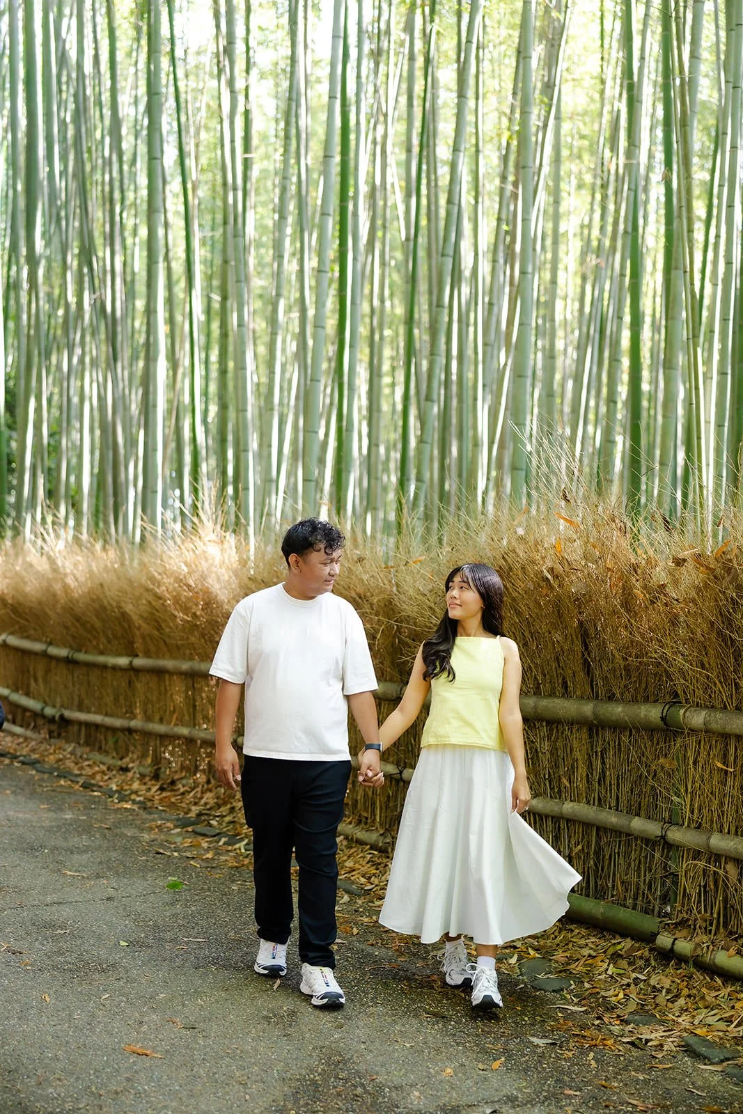 Proposal photoshoot at Katsura River, Arashiyama