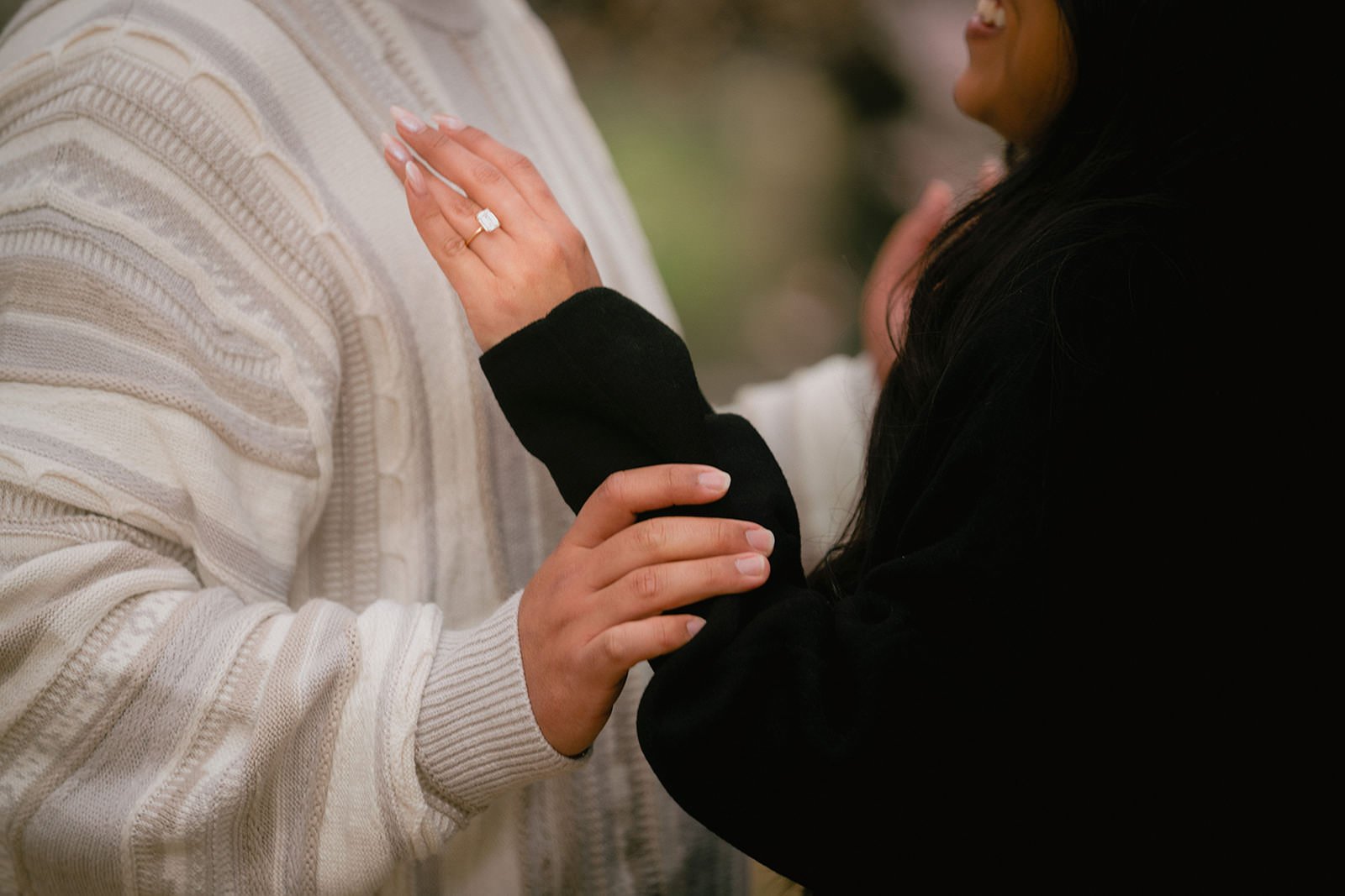 Proposal photoshoot at Shinjuku Gyoen — cherry blossom