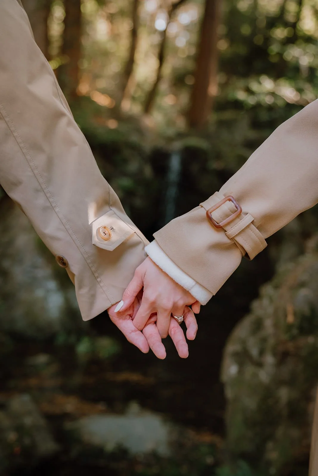 Proposal photoshoot at Daigo-ji — autumn