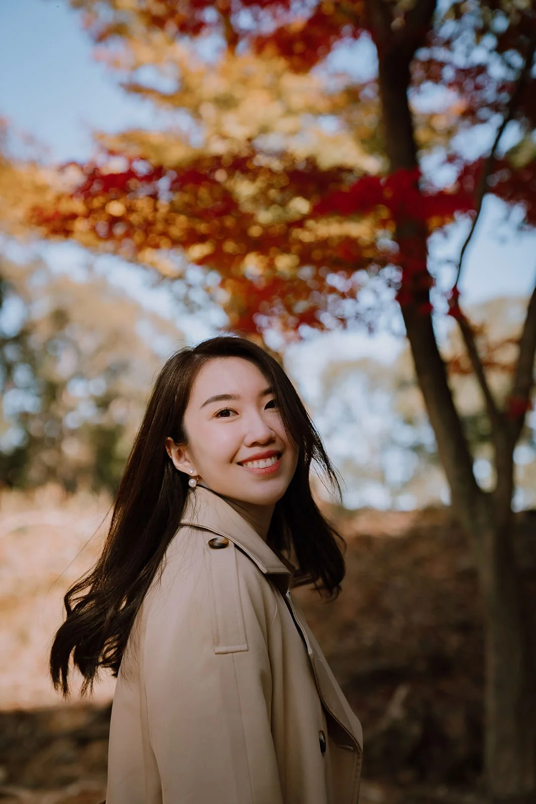 Proposal photoshoot at Daigo-ji — autumn