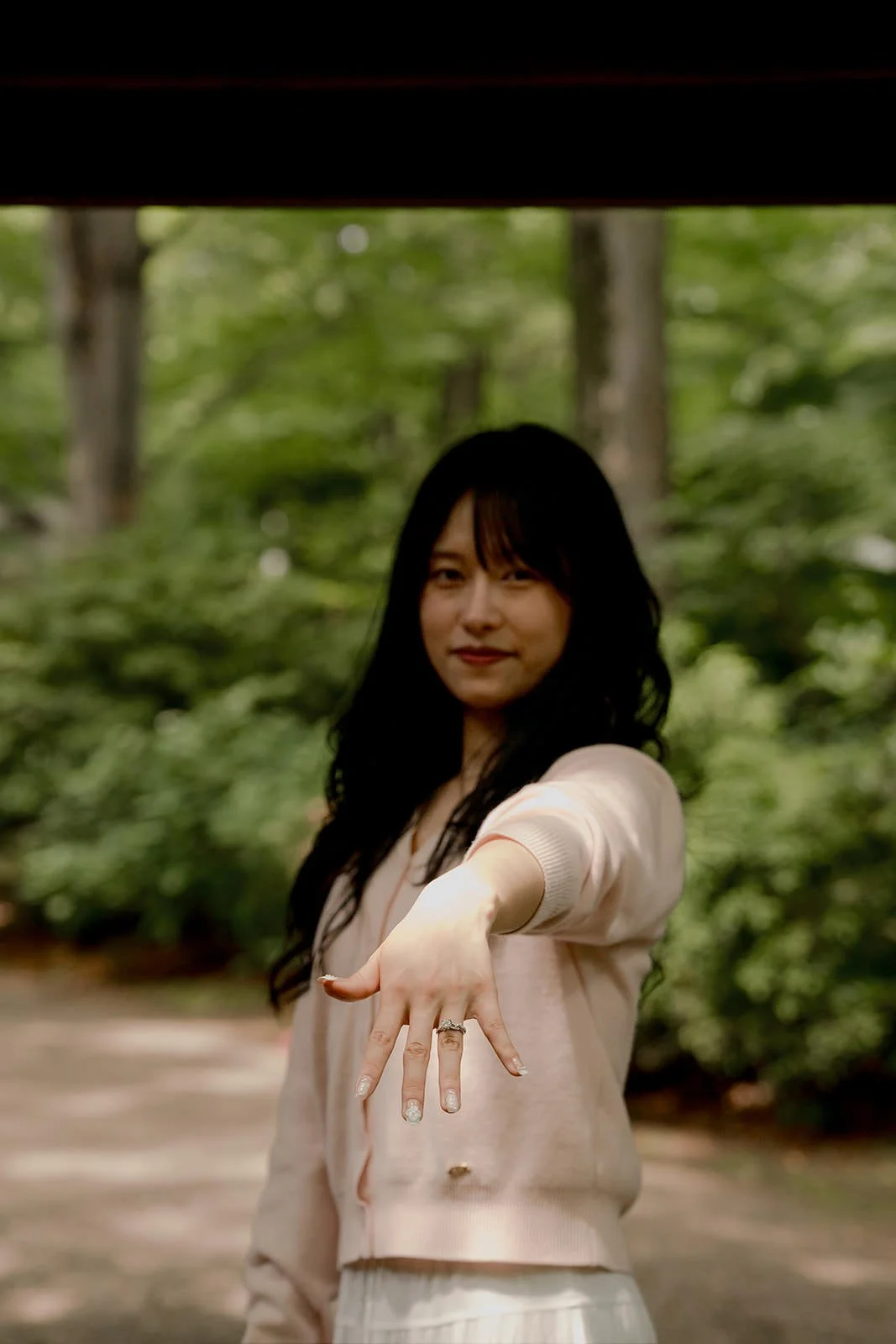 Rikugien Gardens proposal photography Tokyo