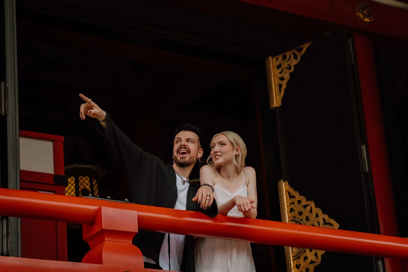 couples photoshoot asakusa sensoji