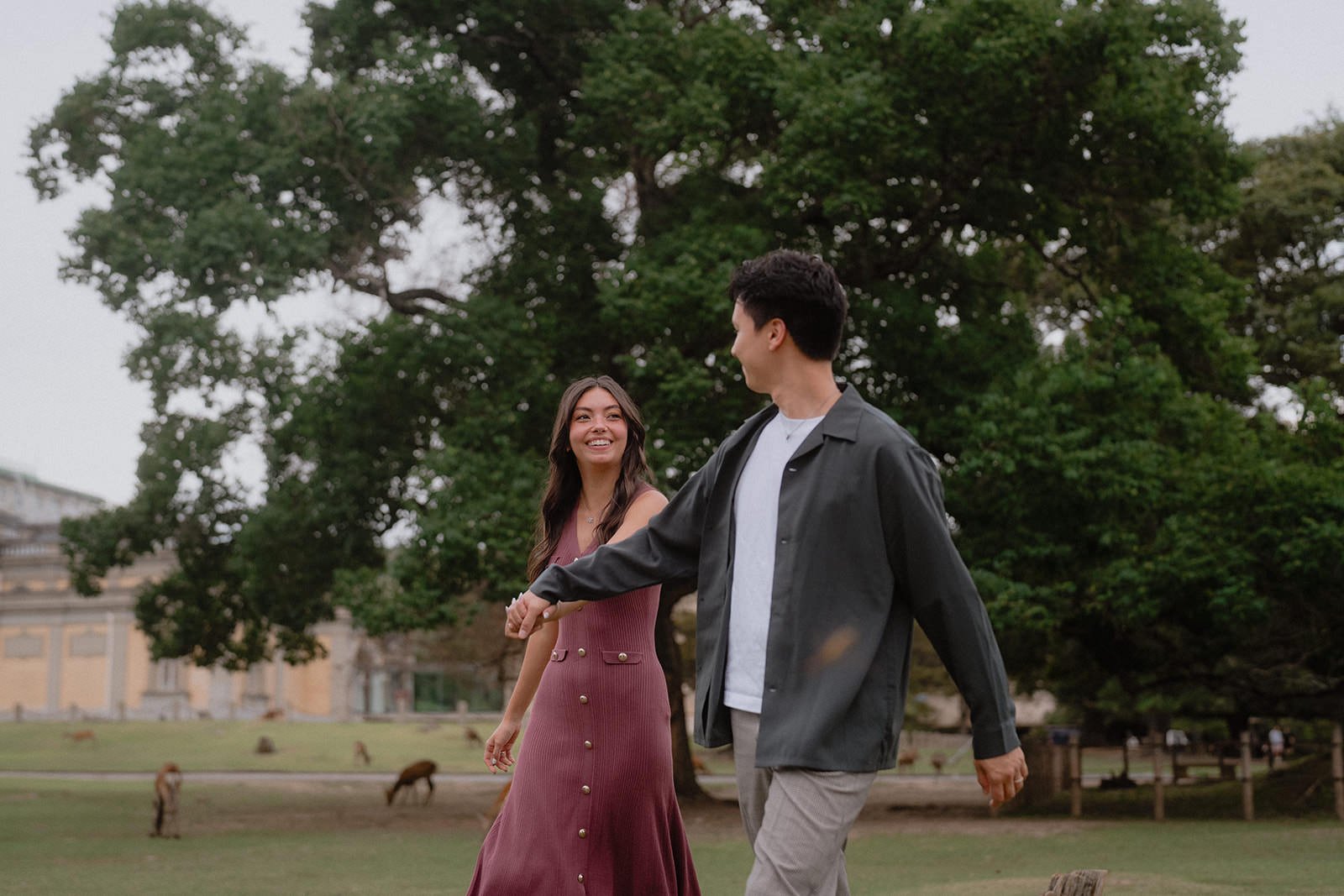 couples photoshoot nara park