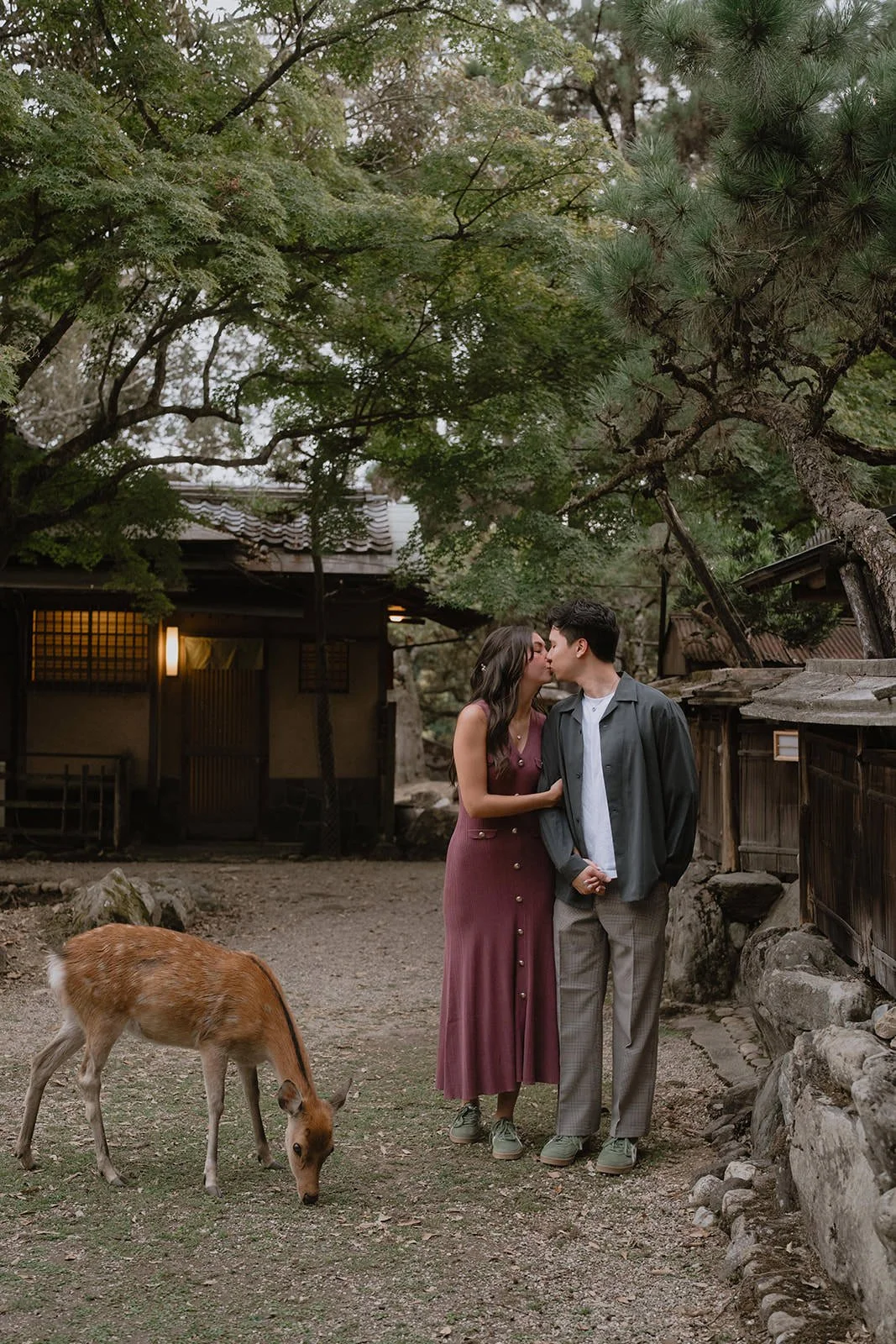 couples photoshoot nara park