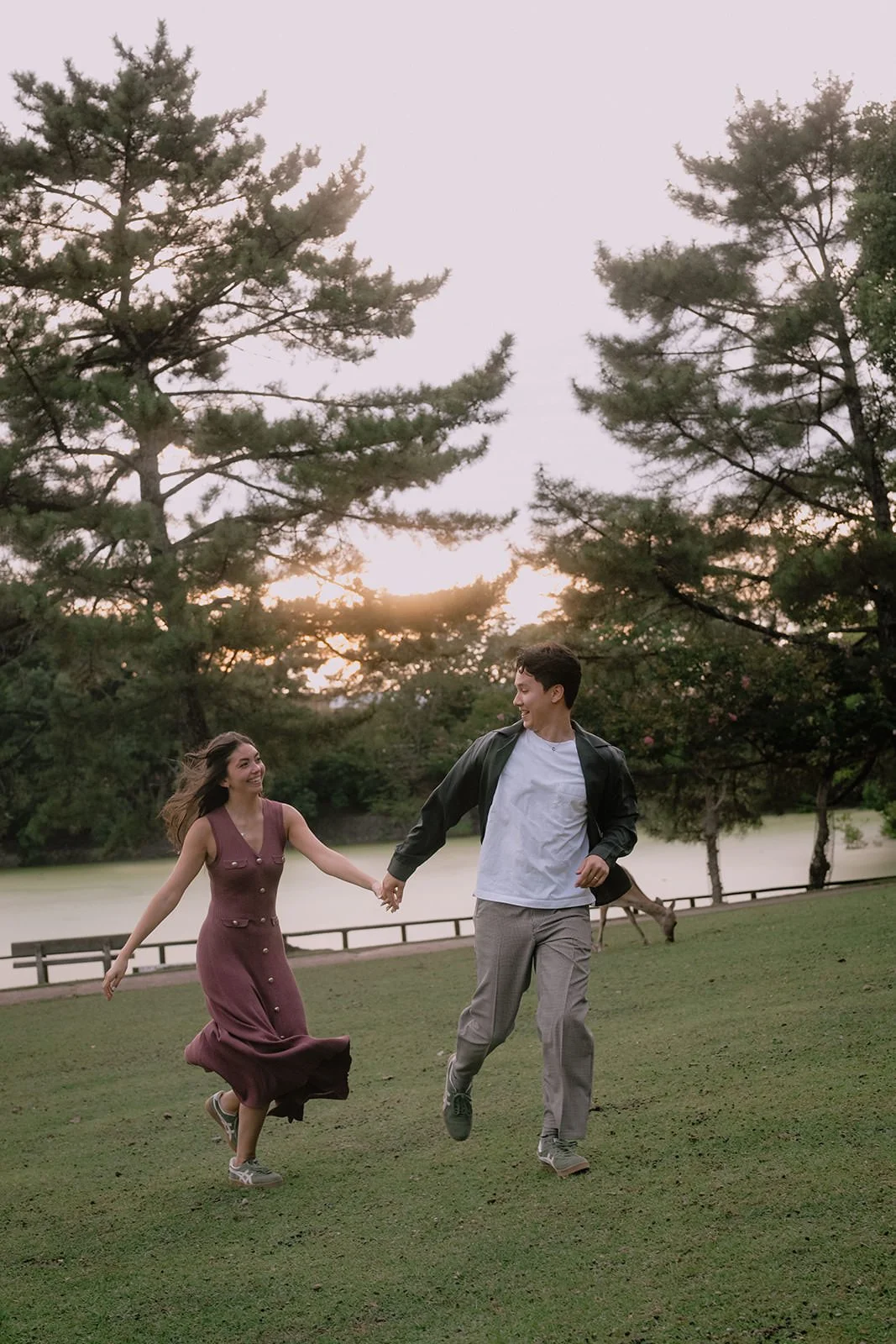 couples photoshoot nara park