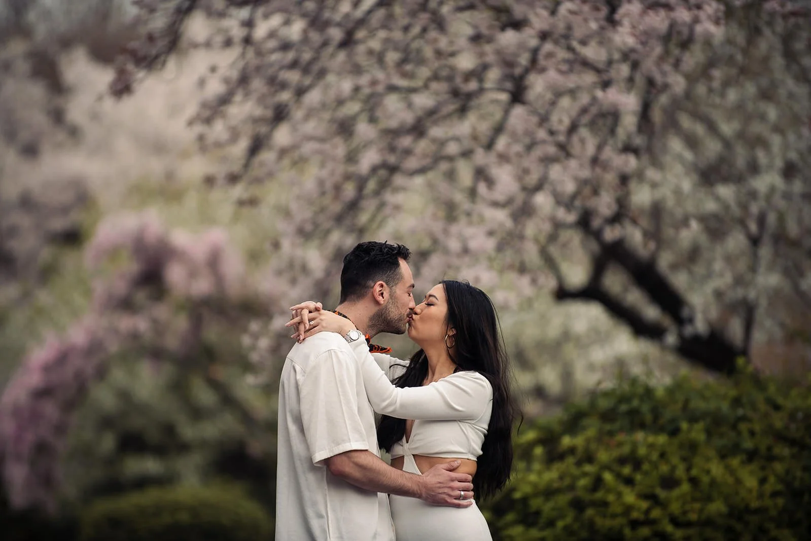 couples photoshoot tokyo cherry blossom