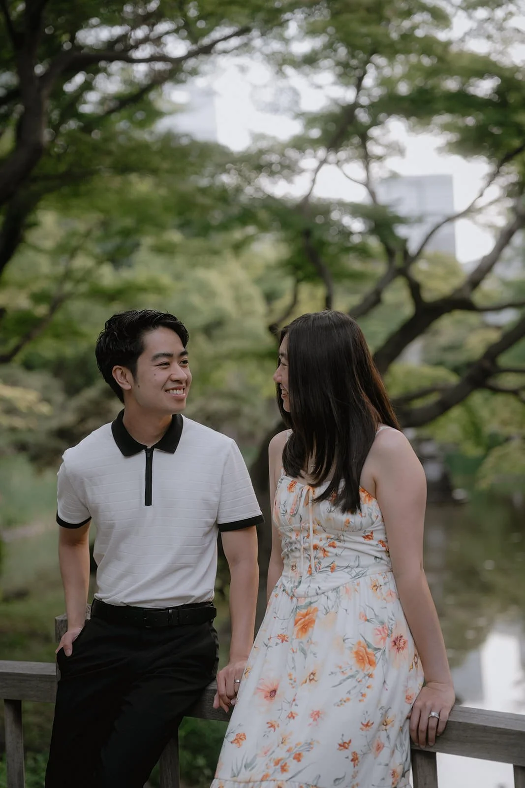 couples photoshoot tokyo hibiya park