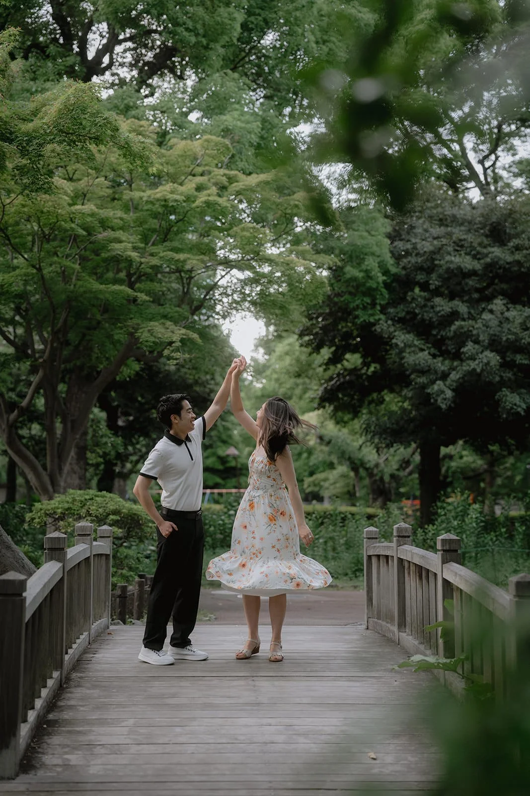 couples photoshoot tokyo hibiya park