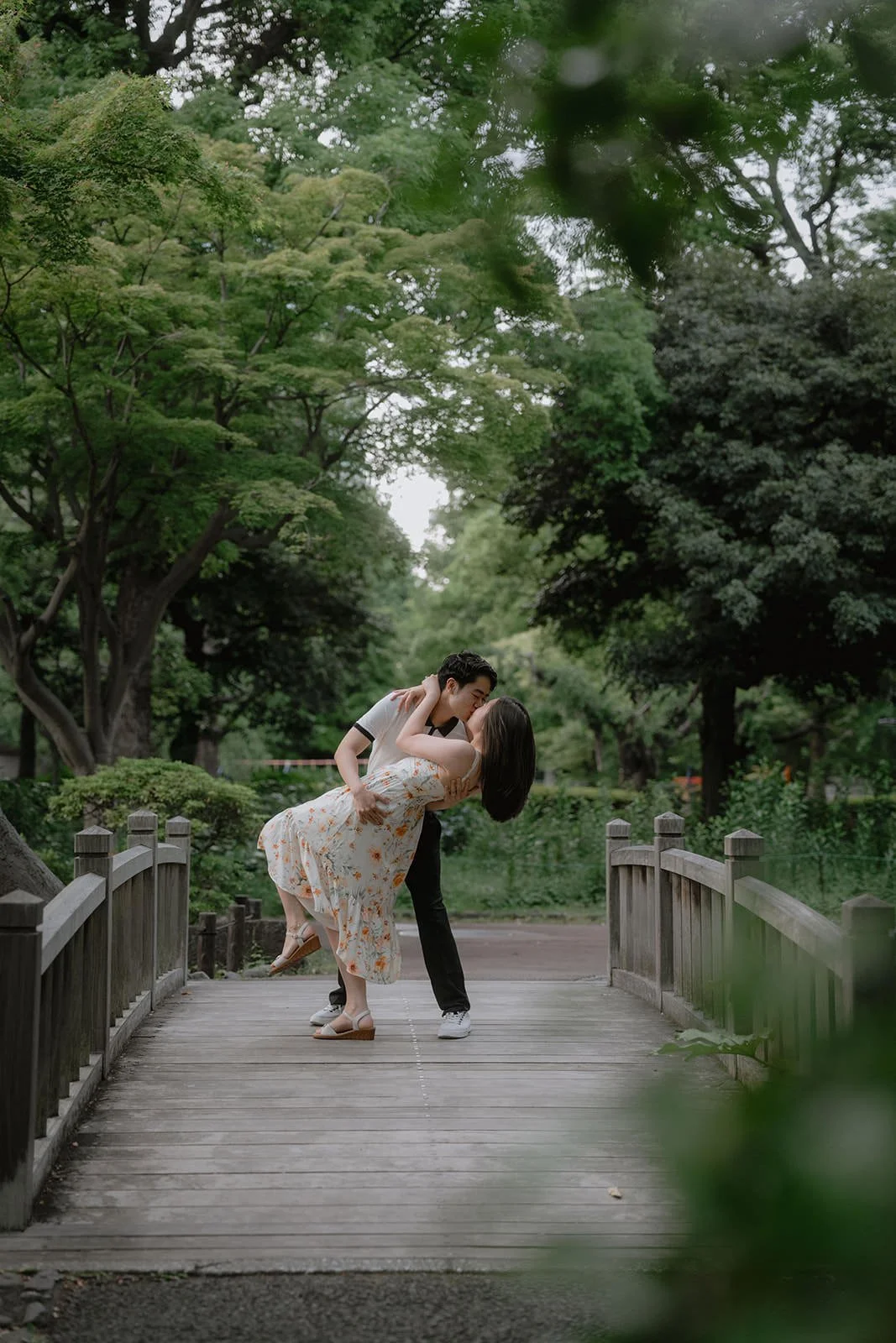 couples photoshoot tokyo hibiya park