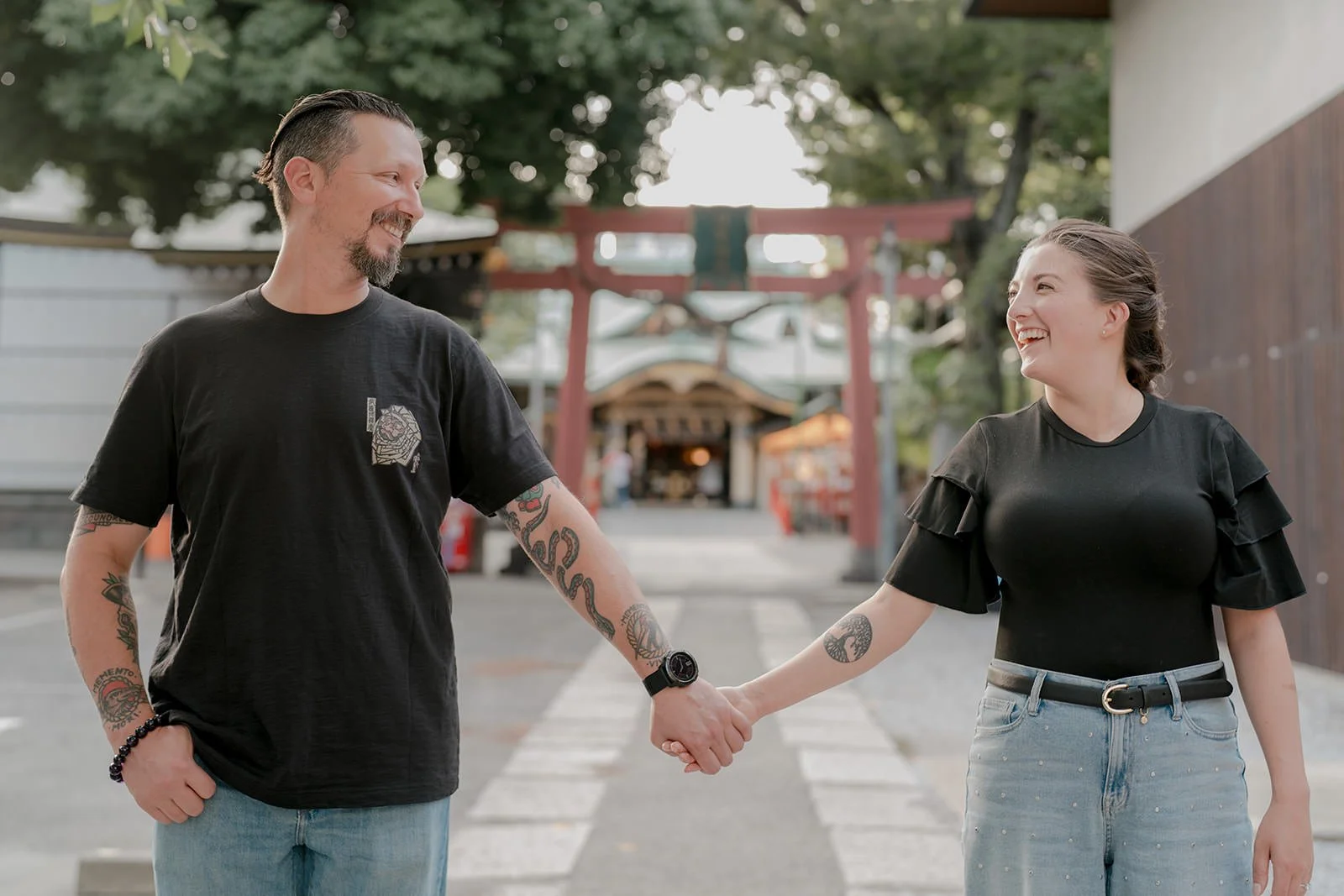 couples photoshoot tokyo suga shrine