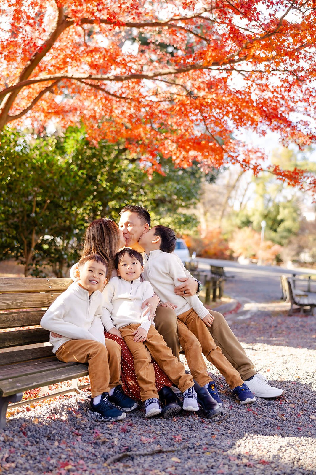 family photoshoot kyoto autumn
