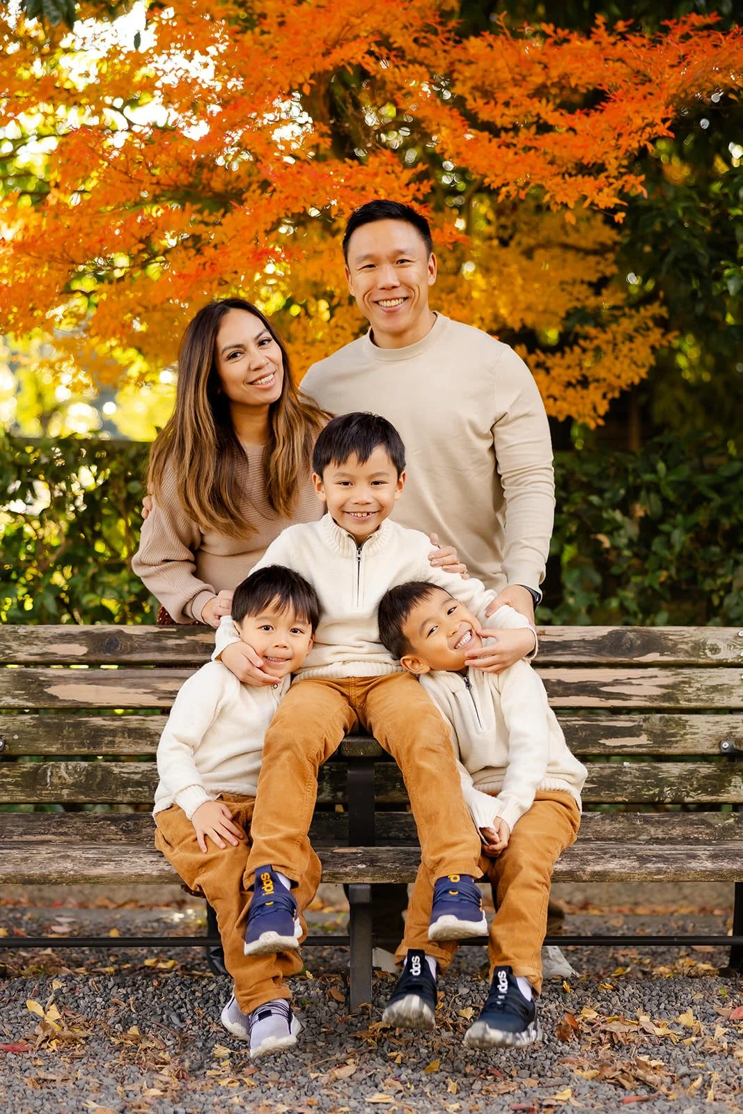family photoshoot kyoto autumn