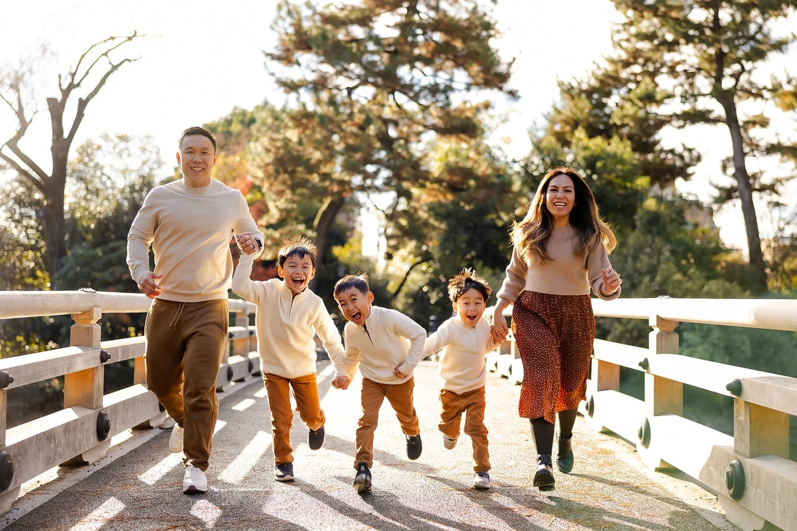 family photoshoot kyoto autumn