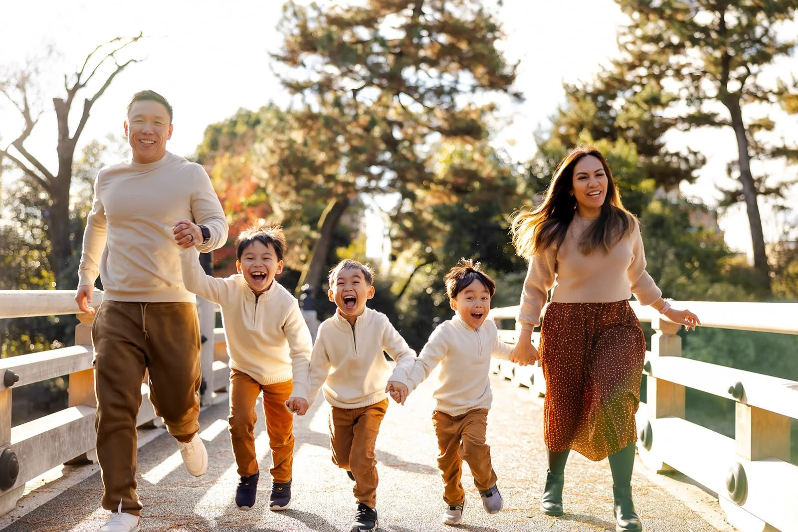 family photoshoot kyoto autumn