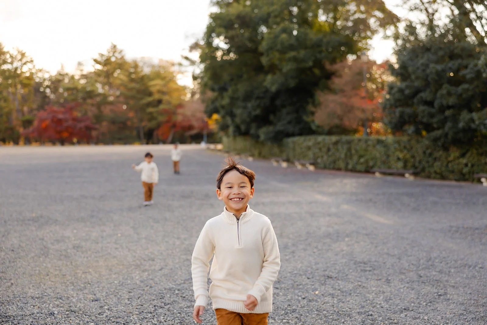 family photoshoot kyoto autumn