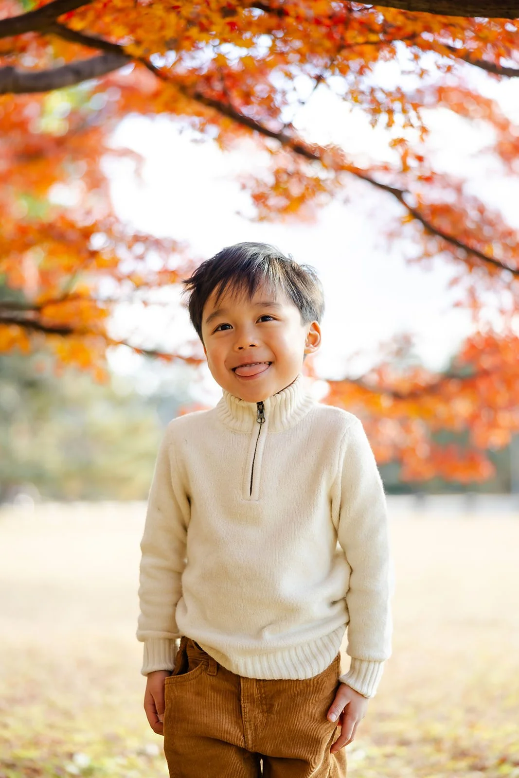 family photoshoot kyoto autumn