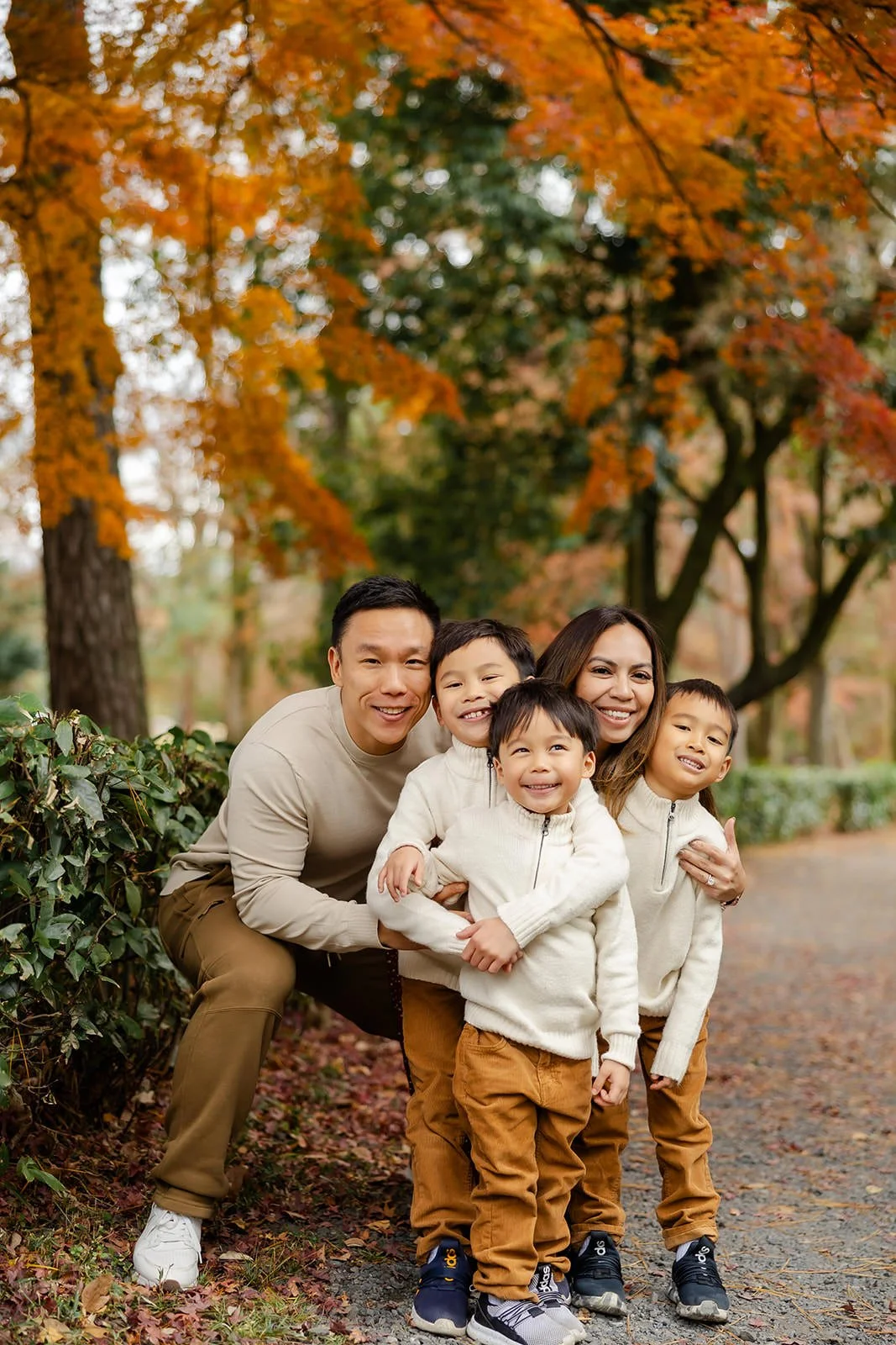 family photoshoot kyoto autumn