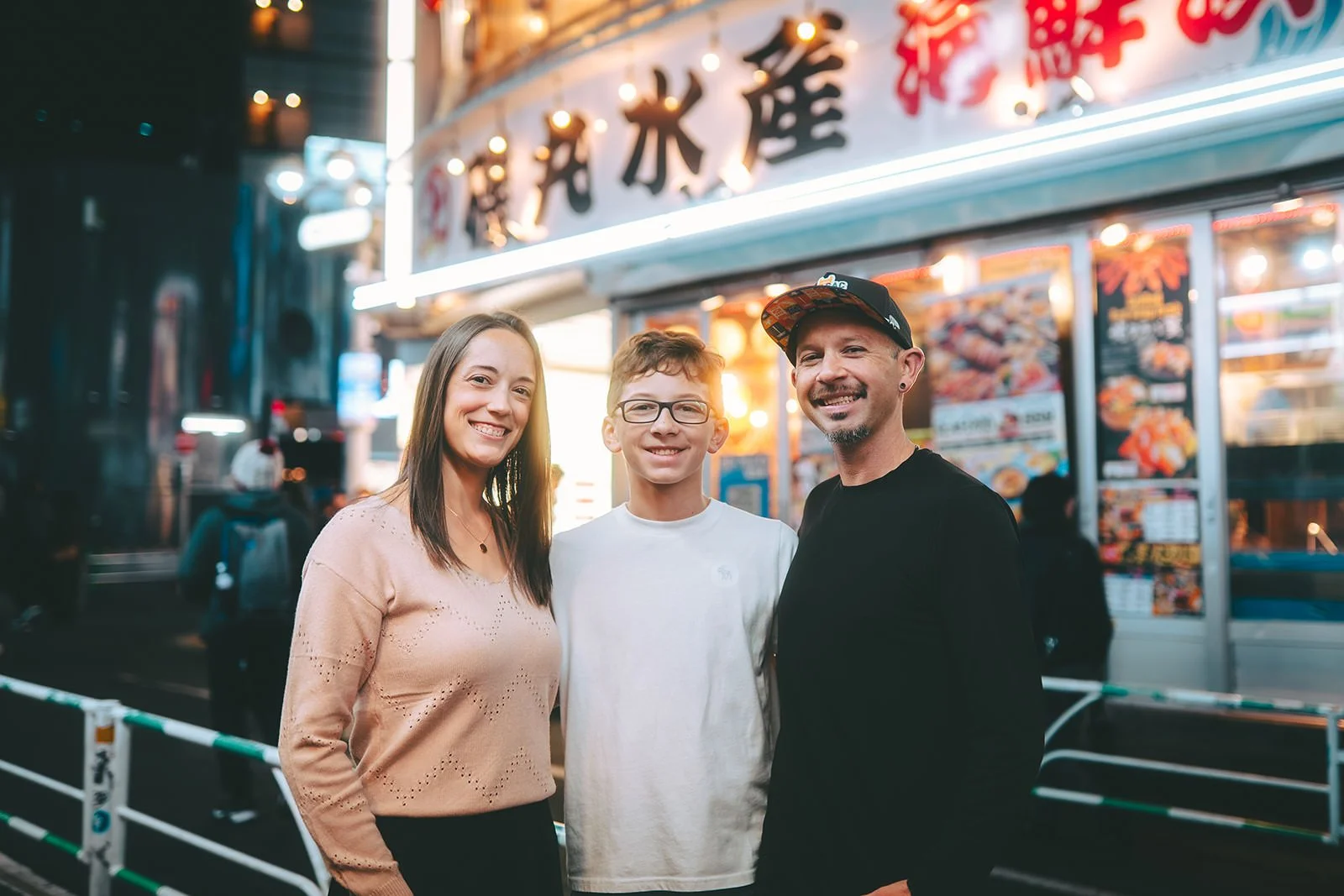 family photoshoot shibuya crossing