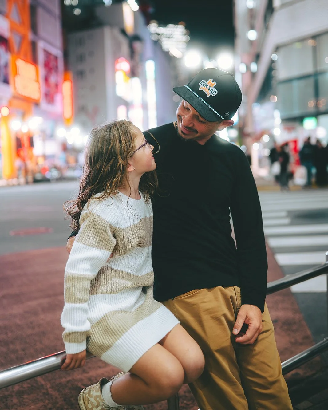 family photoshoot shibuya crossing