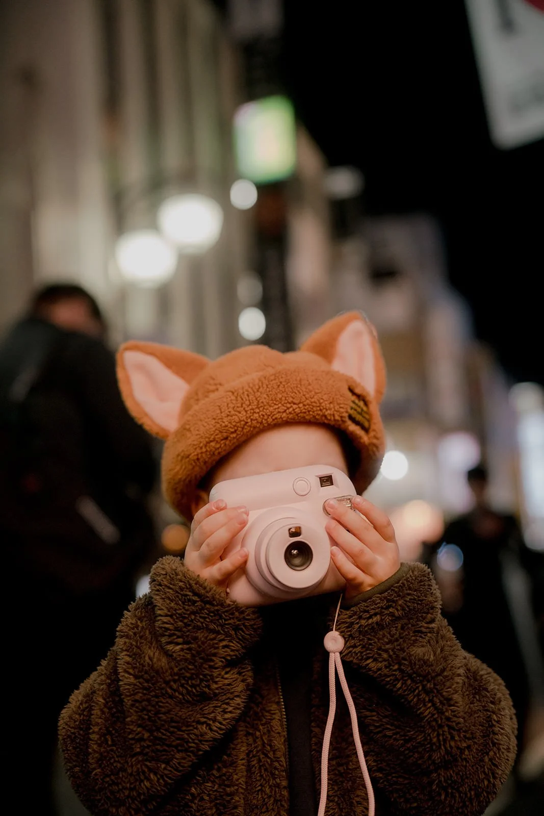 family photoshoot shinjuku night
